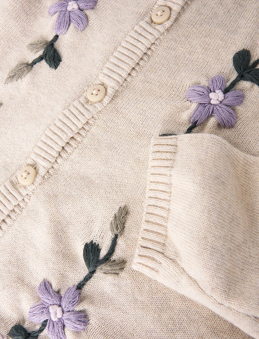 name it - NMFDUNIAJA LS KNIT CARD - neuletakit - peyote melange - 2