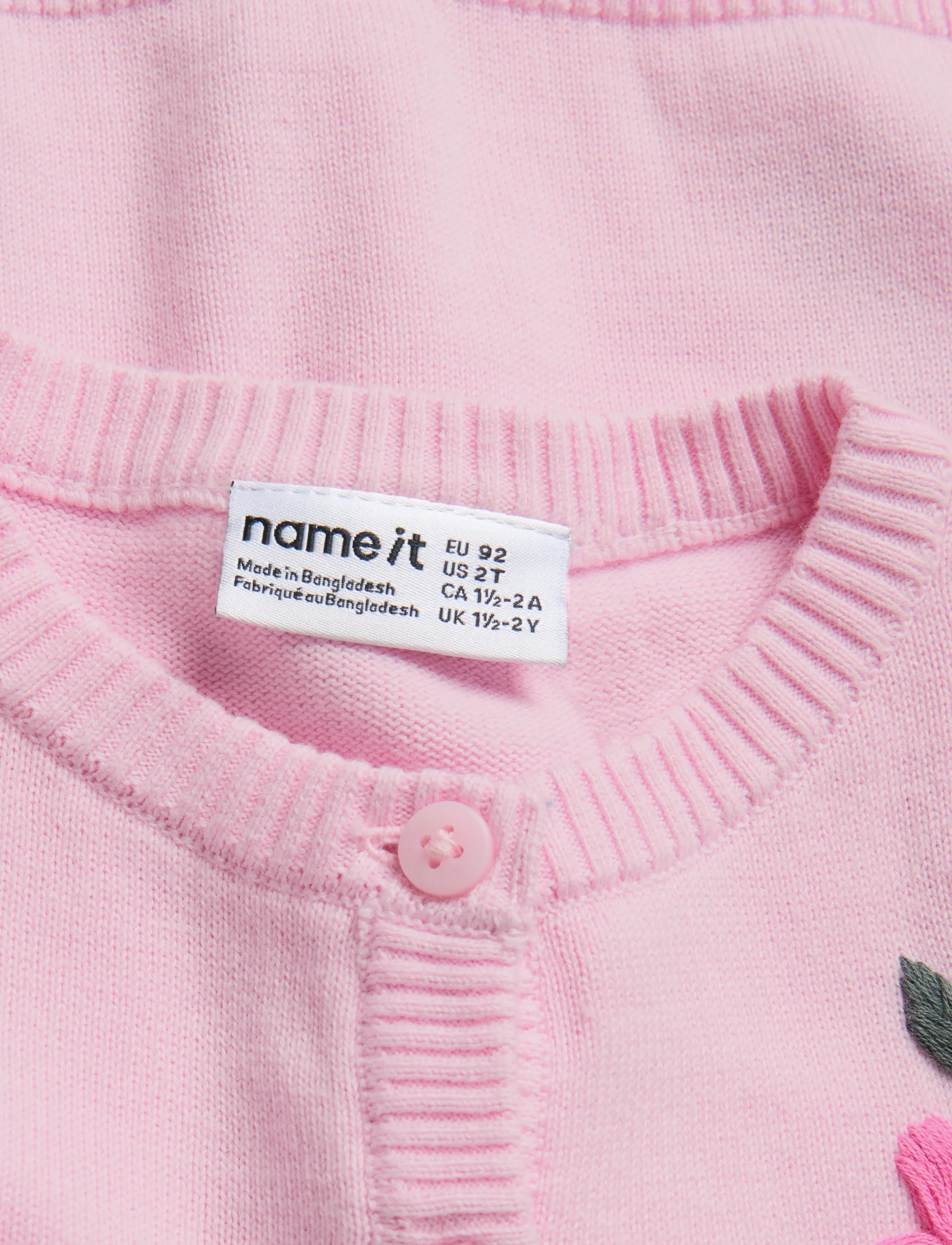 name it - NMFDUNIAJA LS KNIT CARD - cardigans - pirouette - 2