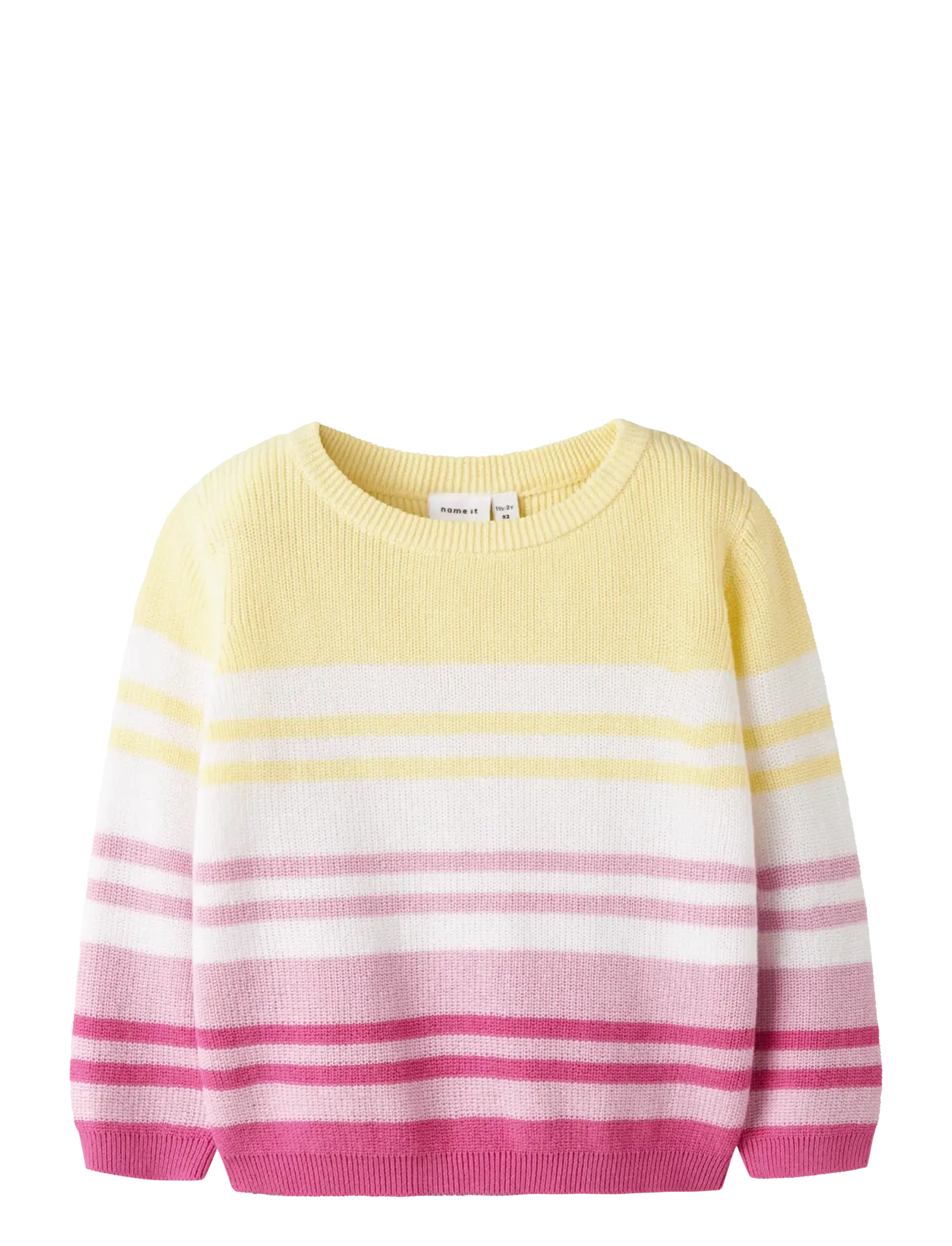name it NMFDIOANA LS KNIT - Kudumid - STRAWBERRY MOON / pink/rose