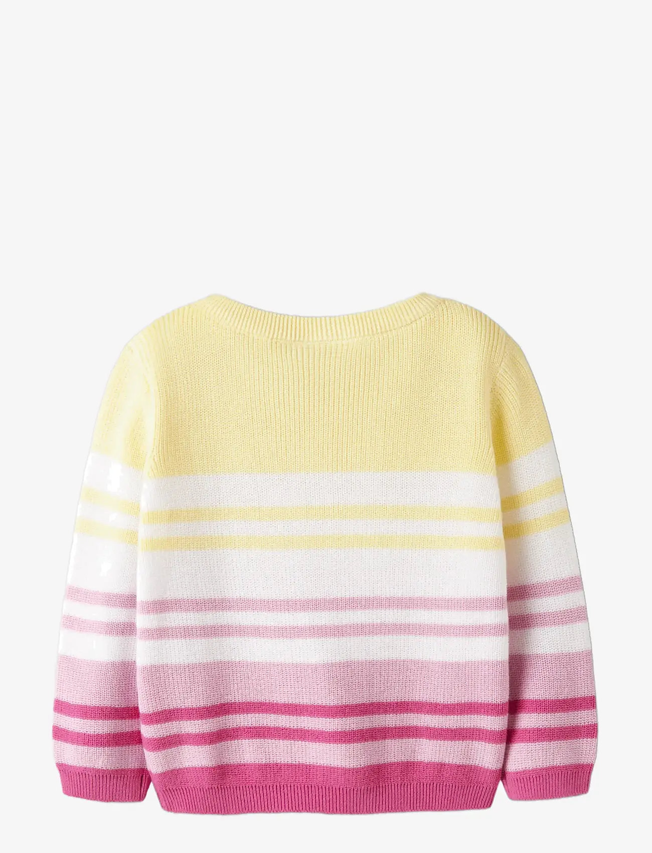 name it - NMFDIOANA LS KNIT - strawberry moon - 1
