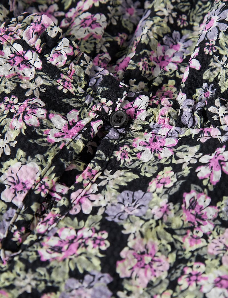 name it - NKFDARTA SS DRESS - kortærmede hverdagskjoler - black - 5