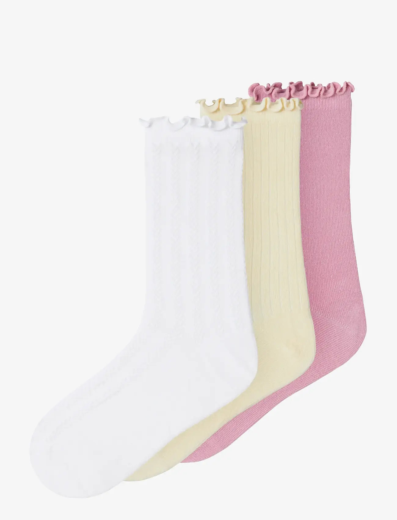 name it - NKFDIZA 3P SOCK - strømper - bright white - 1