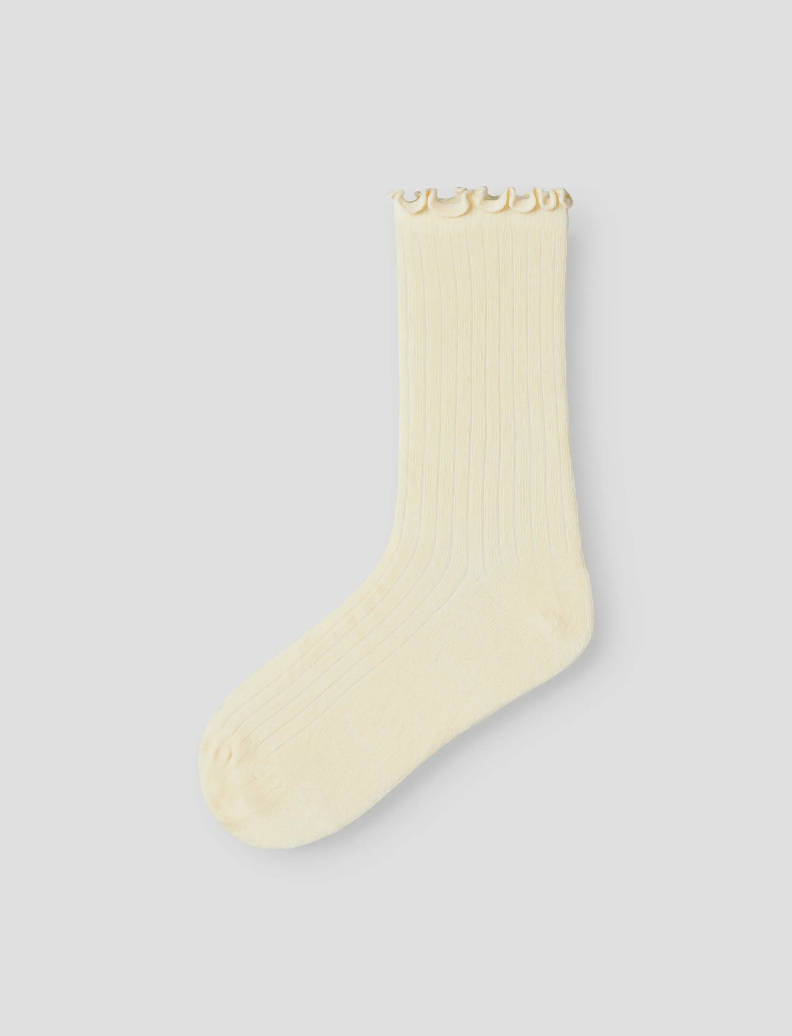 name it - NKFDIZA 3P SOCK - bright white - 2
