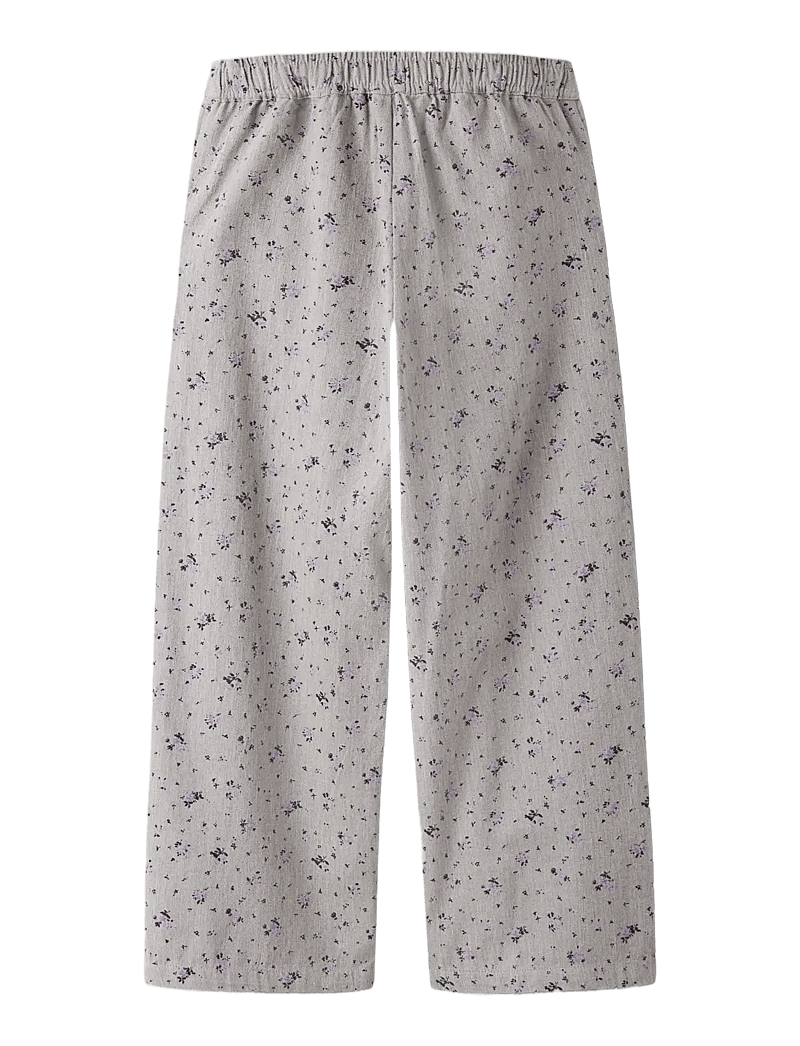 name it - NKFDRITA WIDE PANT - bukser - lavender gray - 1