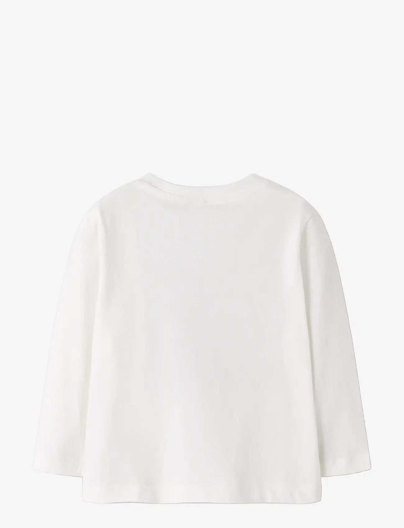 name it - NMFVOTEA 2P LS NREG TOP - langærmede t-shirts - cloud dancer - 2
