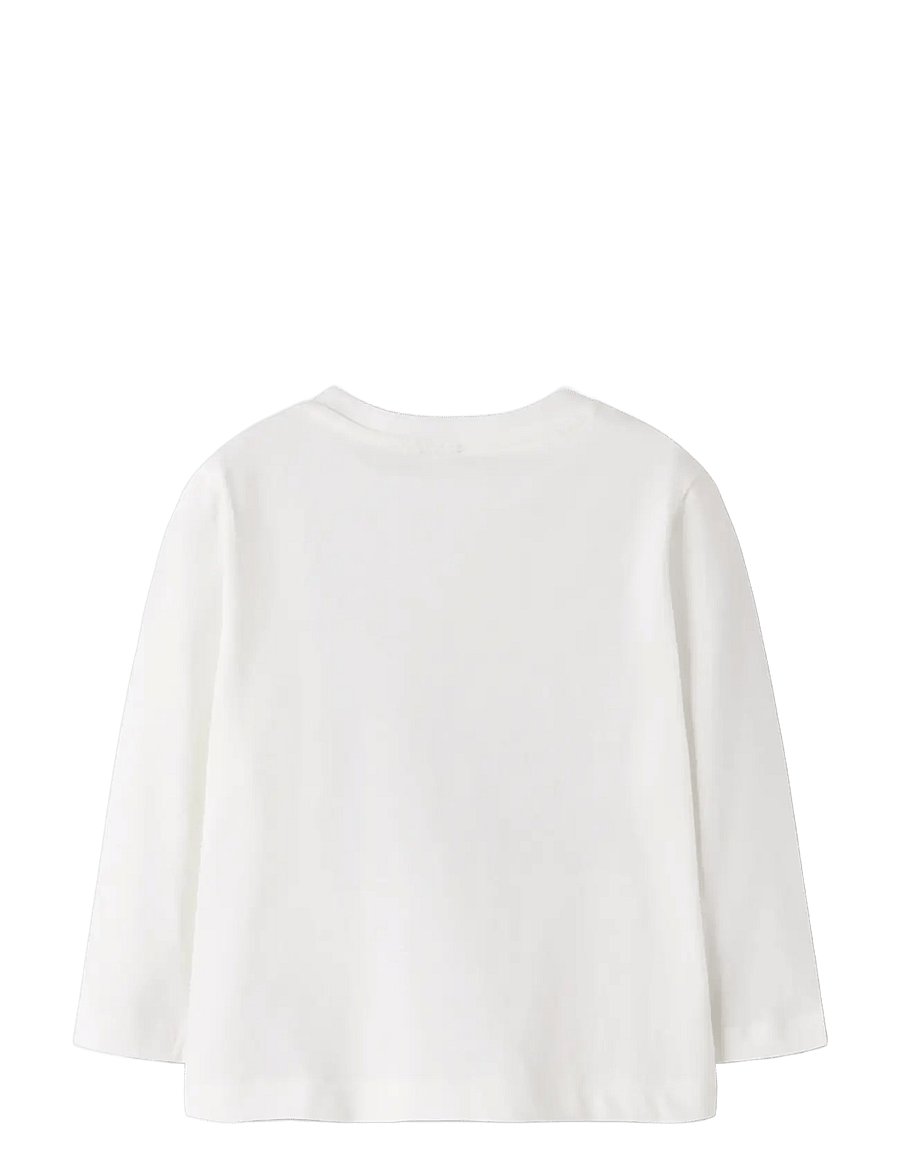 name it - NMFVOTEA 2P LS NREG TOP - långärmade t-shirts - cloud dancer - 2