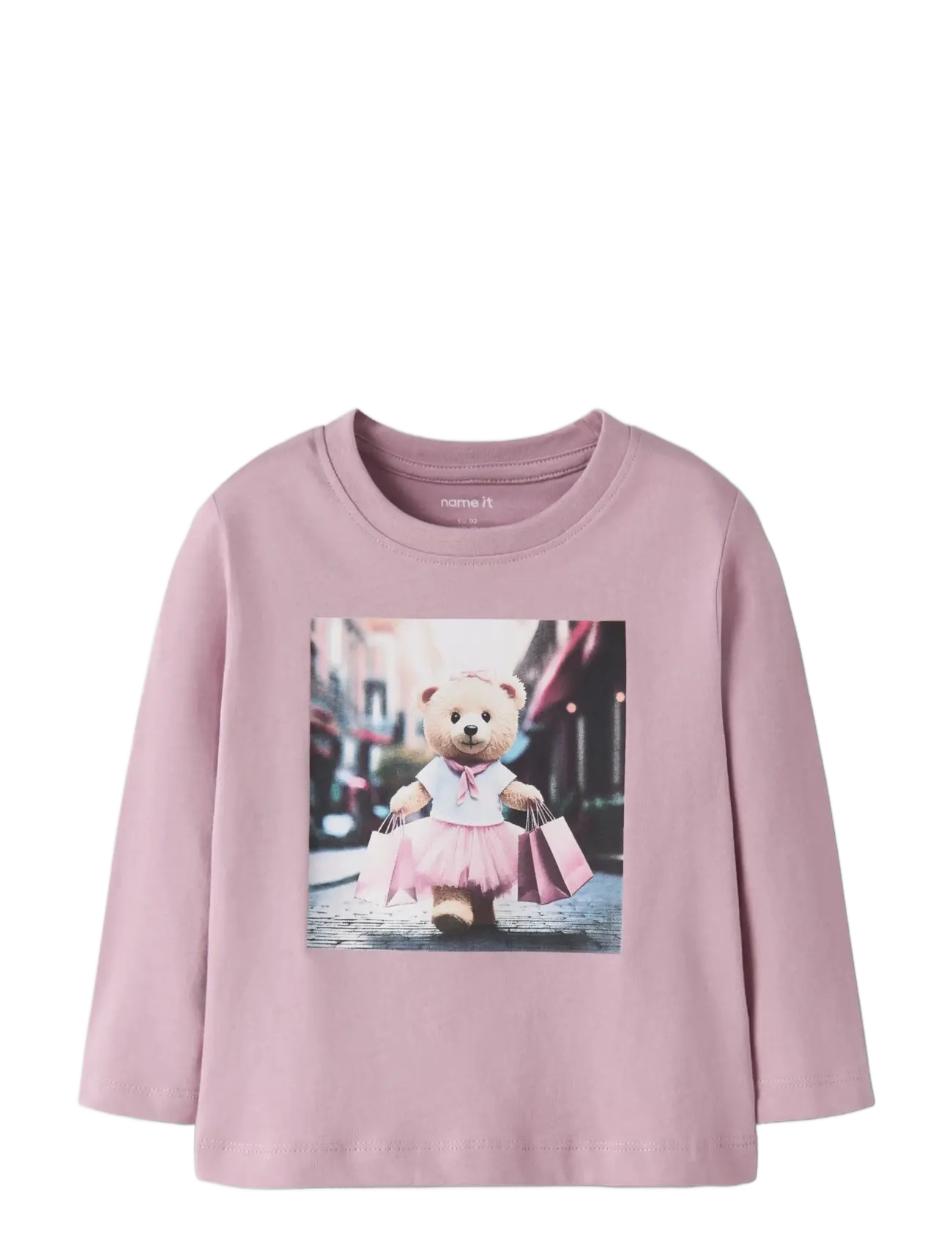 name it - NMFVOTEA 2P LS NREG TOP - t-shirts - cloud dancer - 3