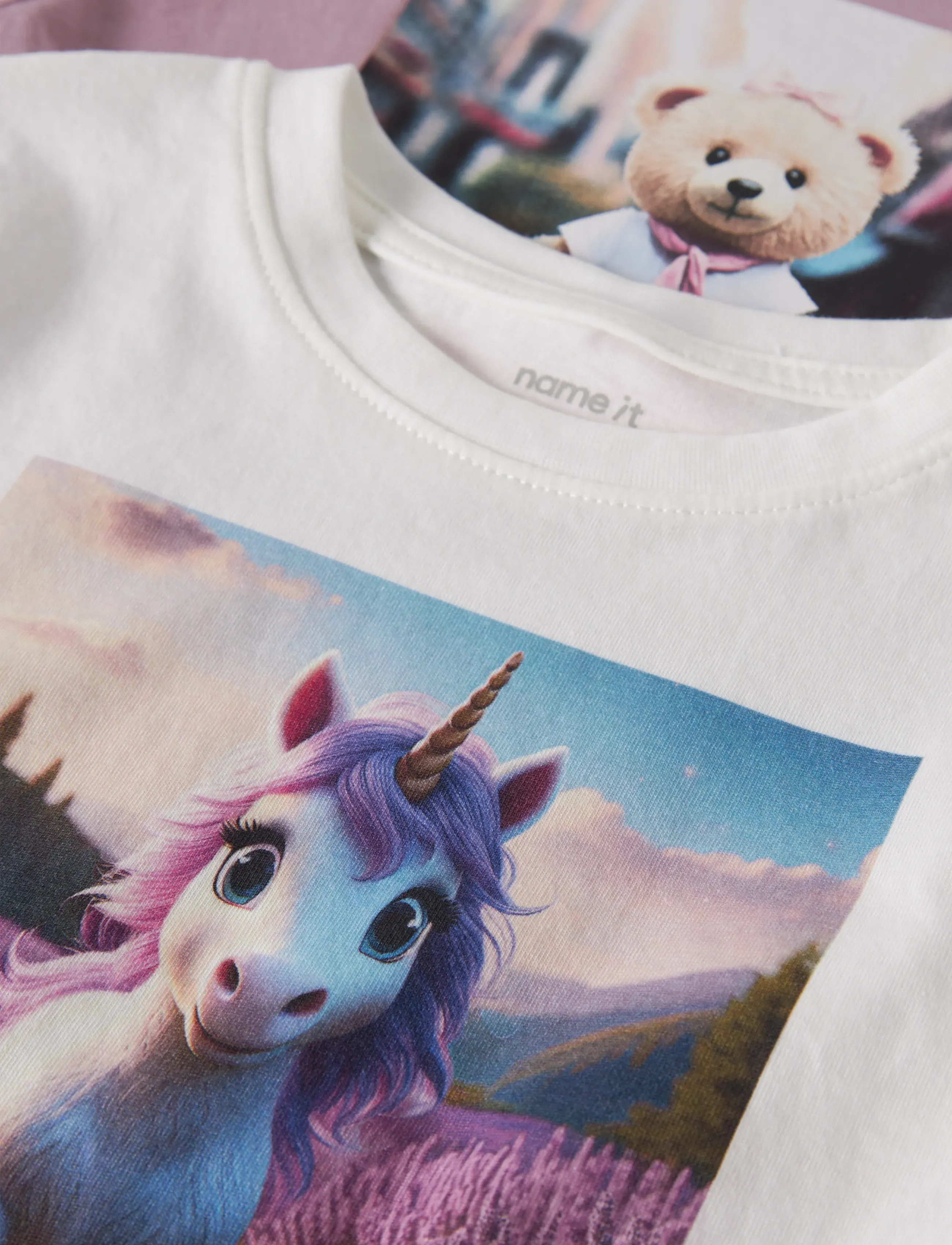 name it - NMFVOTEA 2P LS NREG TOP - t-shirts - cloud dancer - 4