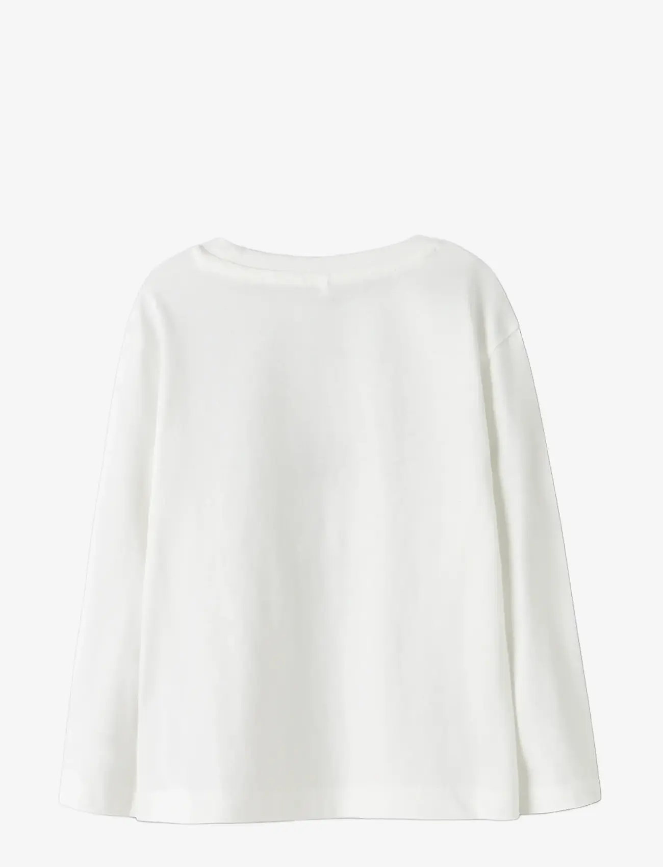 name it - NMFVOTEA 2P LS NREG TOP - efterårstøj - cloud dancer - 1