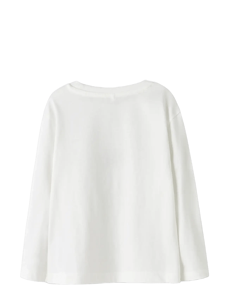 name it - NMFVOTEA 2P LS NREG TOP - langärmelig - cloud dancer - 2