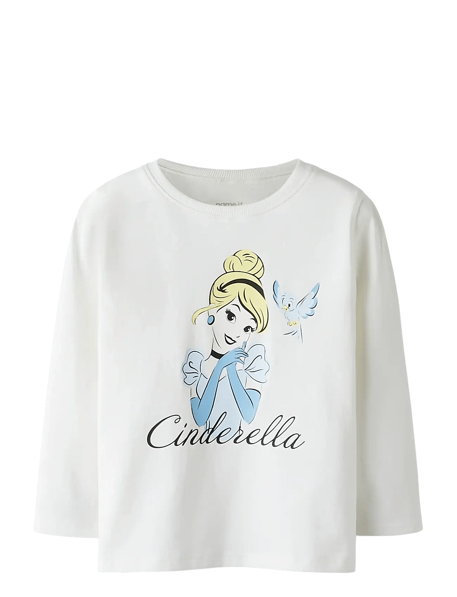 name it - NMFVEENA PRINCESS LS TOP WDI - langerma bolir - cloud dancer - 0