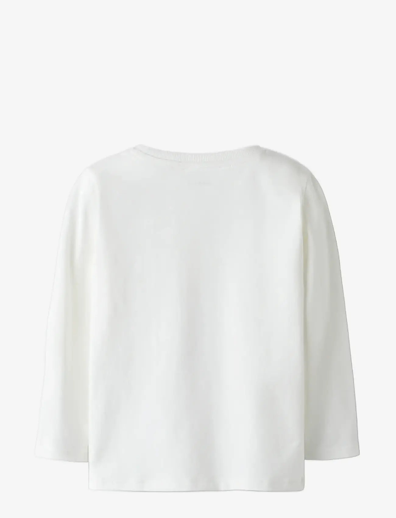 name it - NMFVEENA PRINCESS LS TOP WDI - pikkade varrukatega t-särgid - cloud dancer - 1