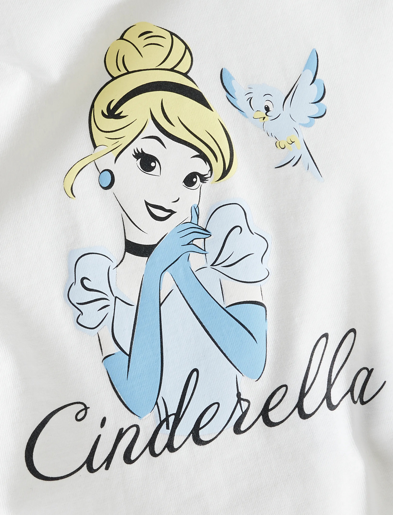 name it - NMFVEENA PRINCESS LS TOP WDI - pikkade varrukatega t-särgid - cloud dancer - 2