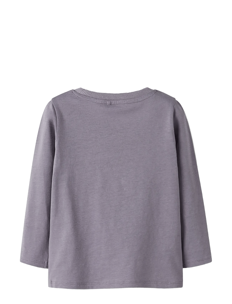 name it - NMFVEENA PRINCESS LS TOP WDI - pikkade varrukatega t-särgid - lavender gray - 1