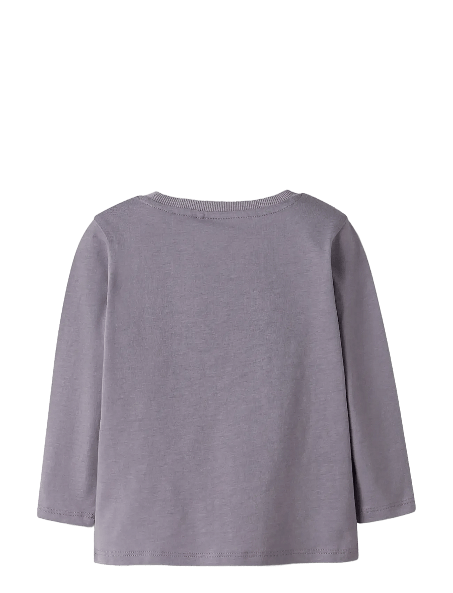 name it - NMFVEENARA BAMBI LS TOP WDI - pitkähihaiset t-paidat - lavender gray - 1