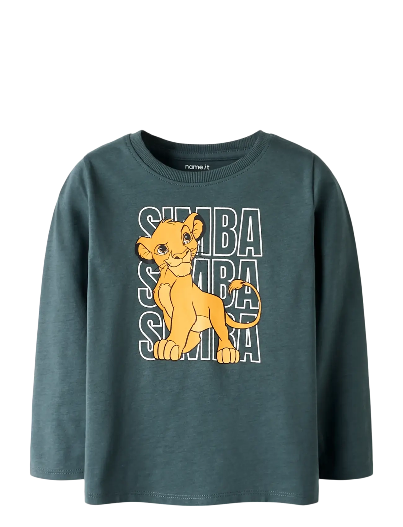 name it NMMVIGS LIONKING LS TOP WDI - Overdele - URBAN CHIC / green