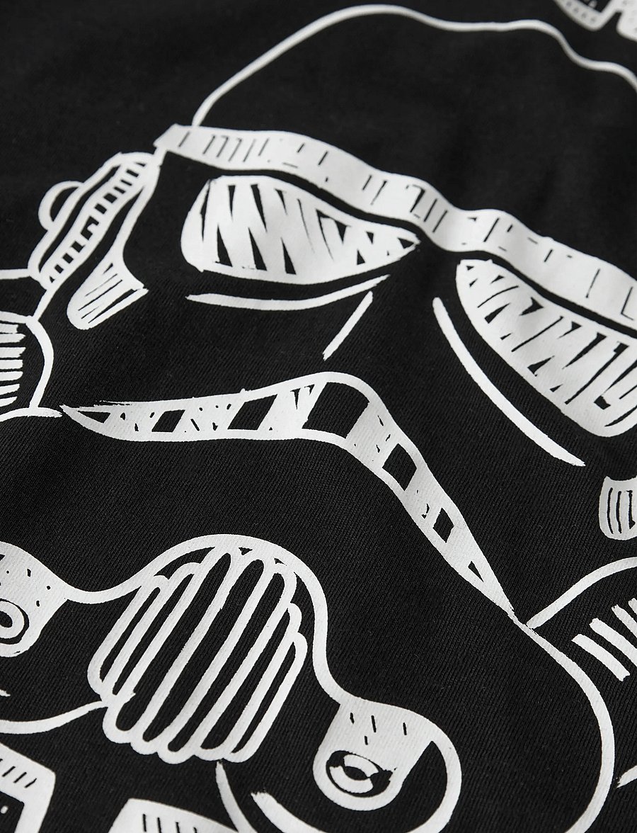 name it - NKMVOLT STARWARS LS TOP BFU - långärmade t-shirts - black - 4