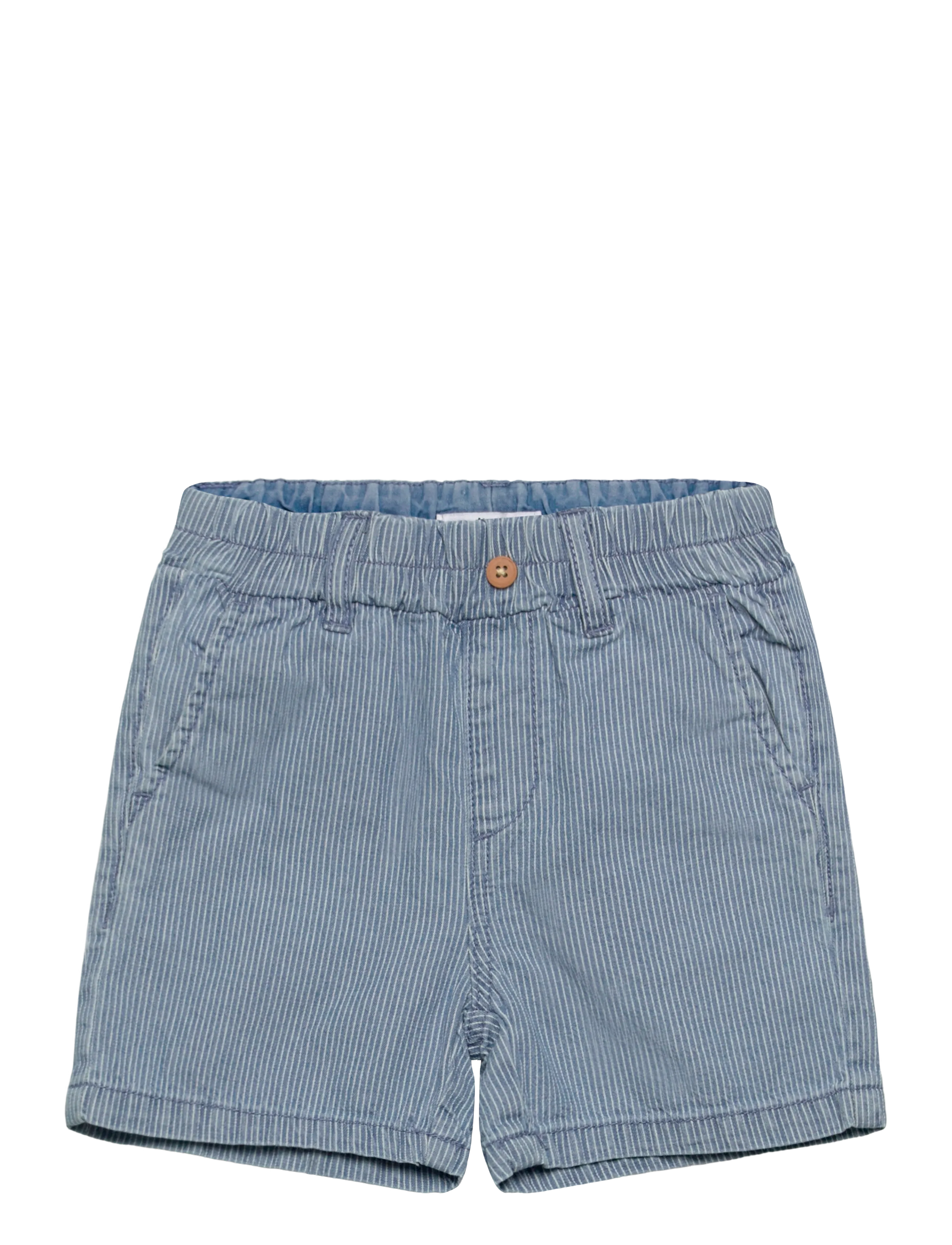 name it NMMRYAN JOG STRIPE DNM L SHORTS 1910-IP - Shorts - LIGHT BLUE DENIM / blue