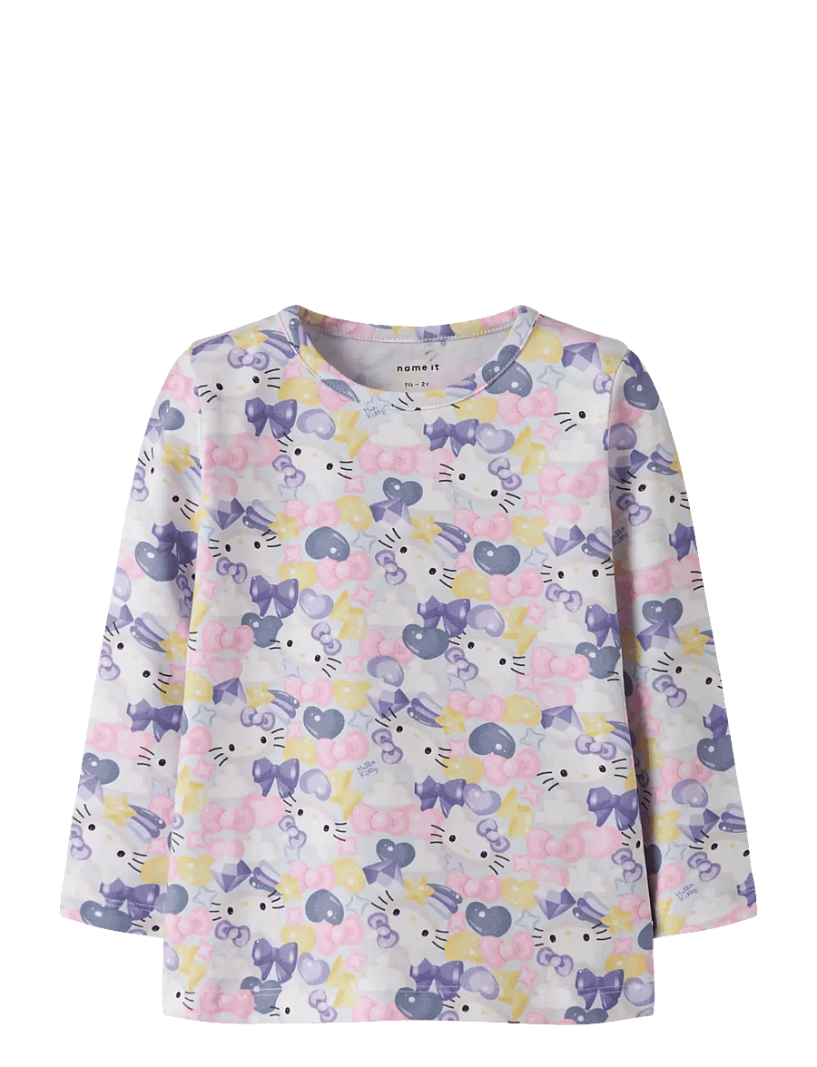 name it - NMFFIMI HELLOK LS TOP SKY - pitkähihaiset t-paidat - ancient water - 1