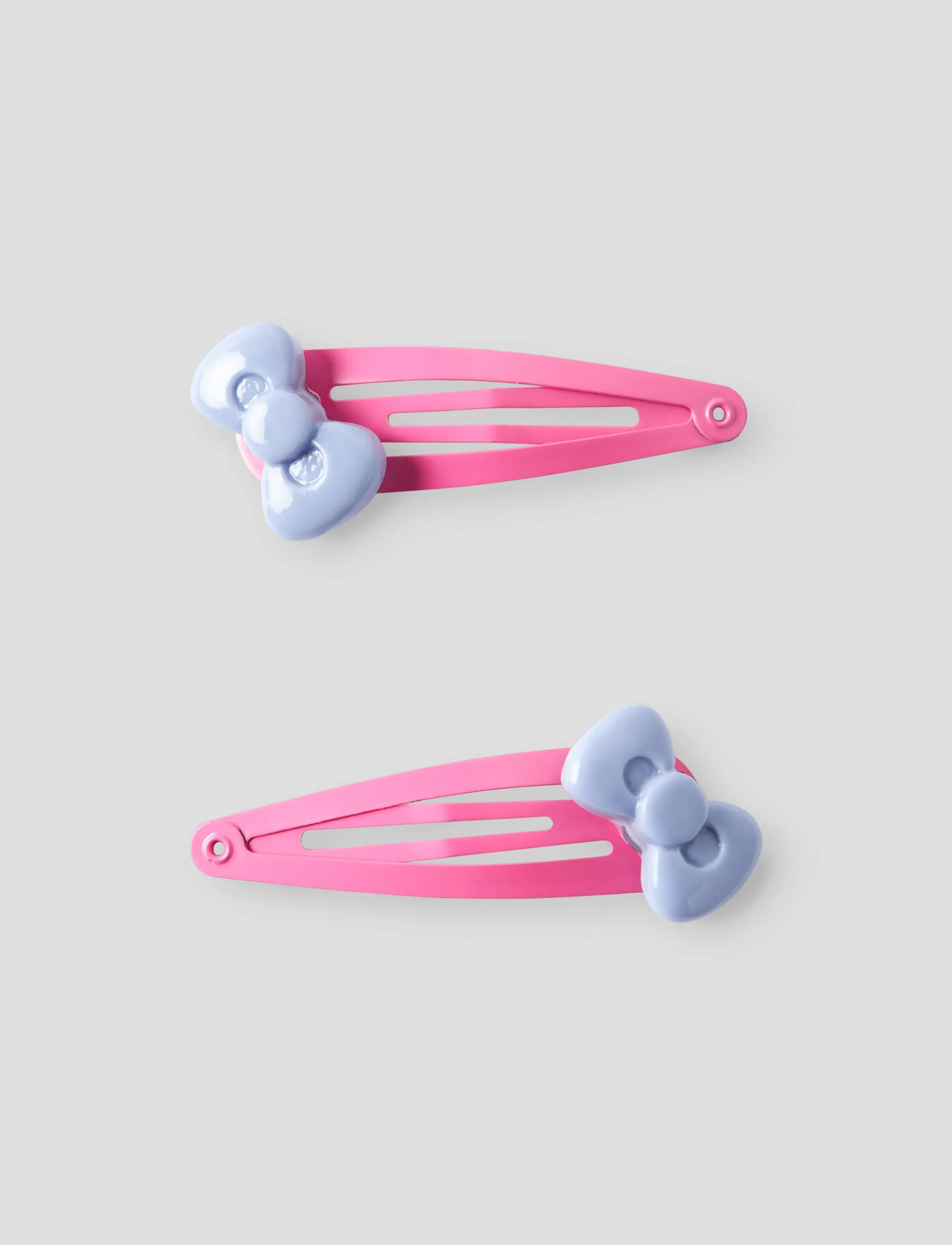 name it Nmffikri Hellok 2P Hairclips Box Sky, One Size, Hair Accessories, Rosa - Pins, Kinder