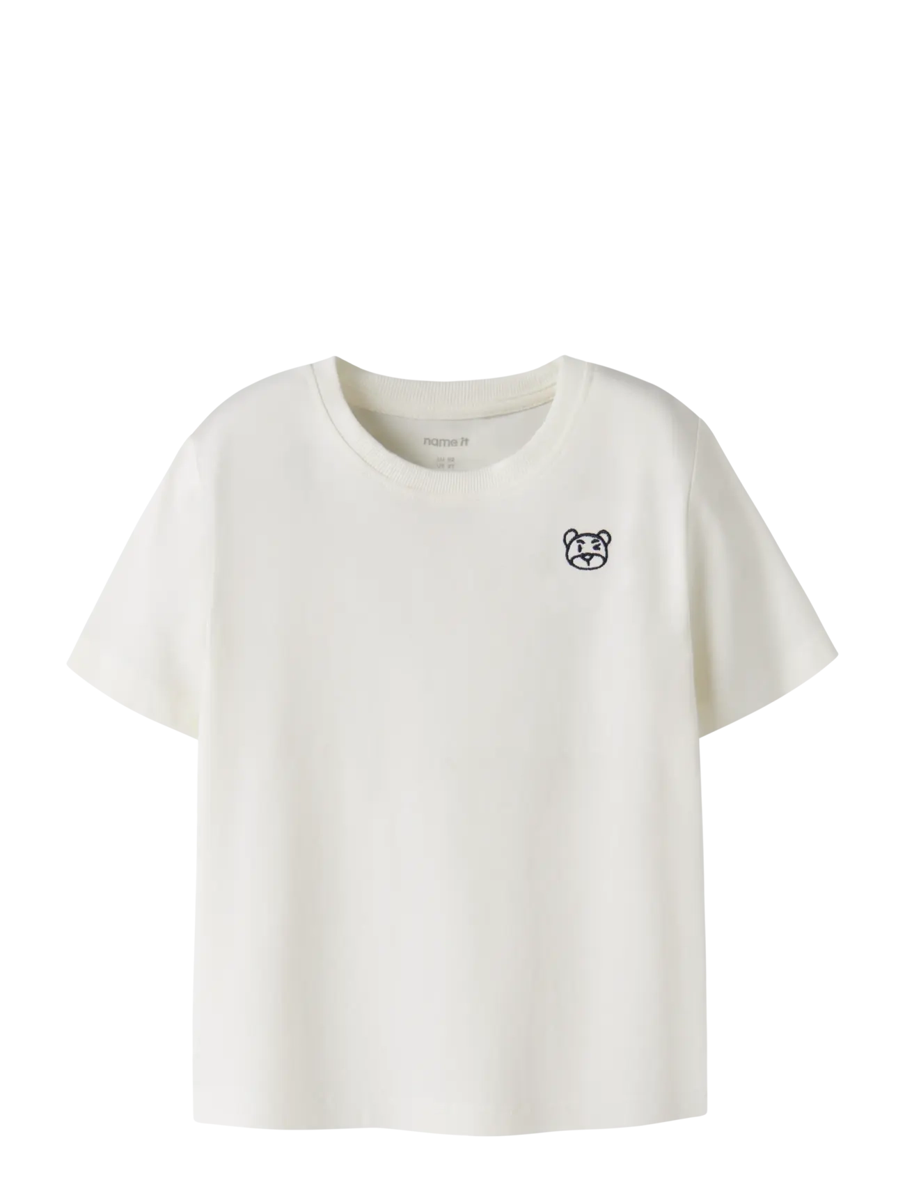name it NMMDAKANI SS NREG TOP - Overdele - CLOUD DANCER / cream