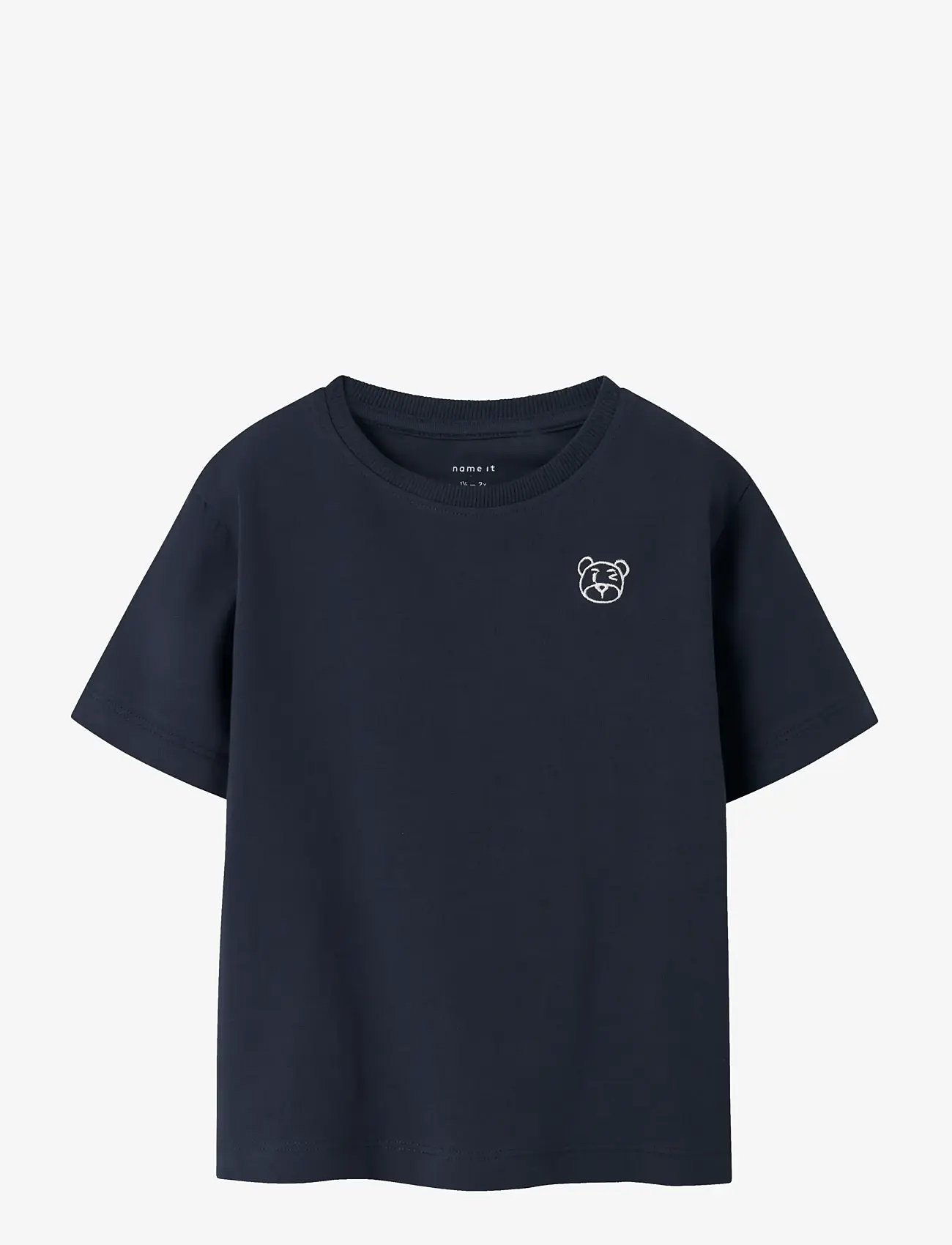 name it - NMMDAKANI SS NREG TOP - kortærmede t-shirts - navy blazer - 1