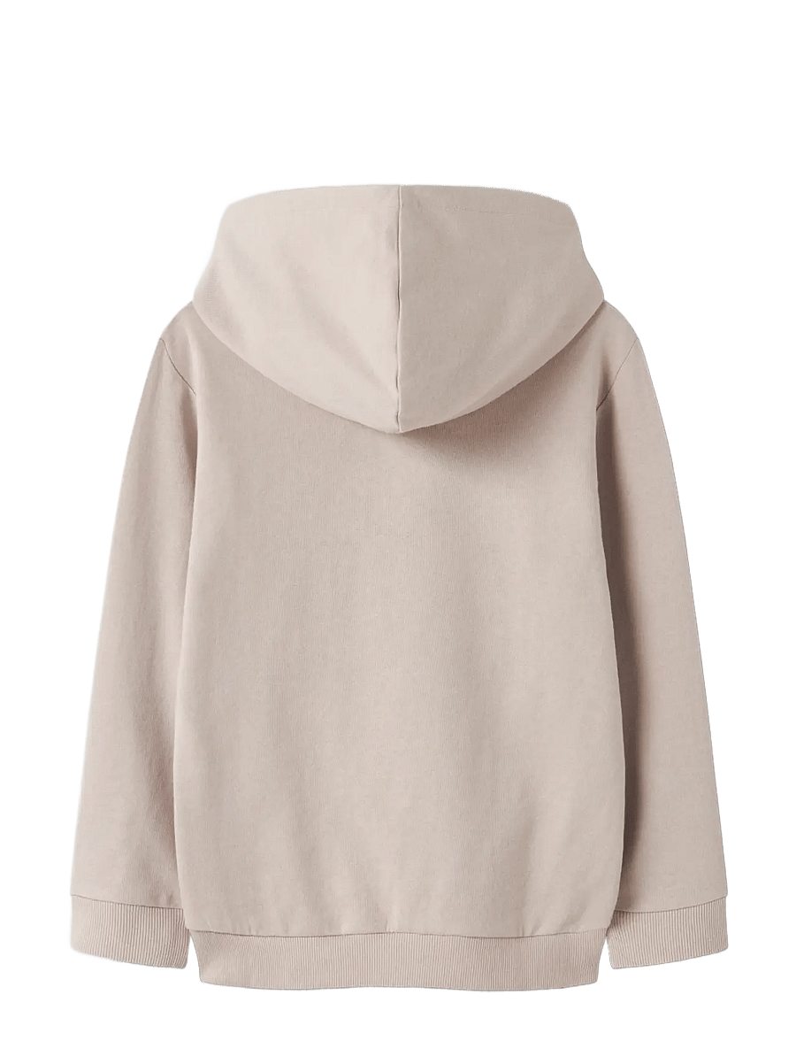 name it - NKMDOBS LS NREG SWEAT WH UNB BOX - chateau gray - 2