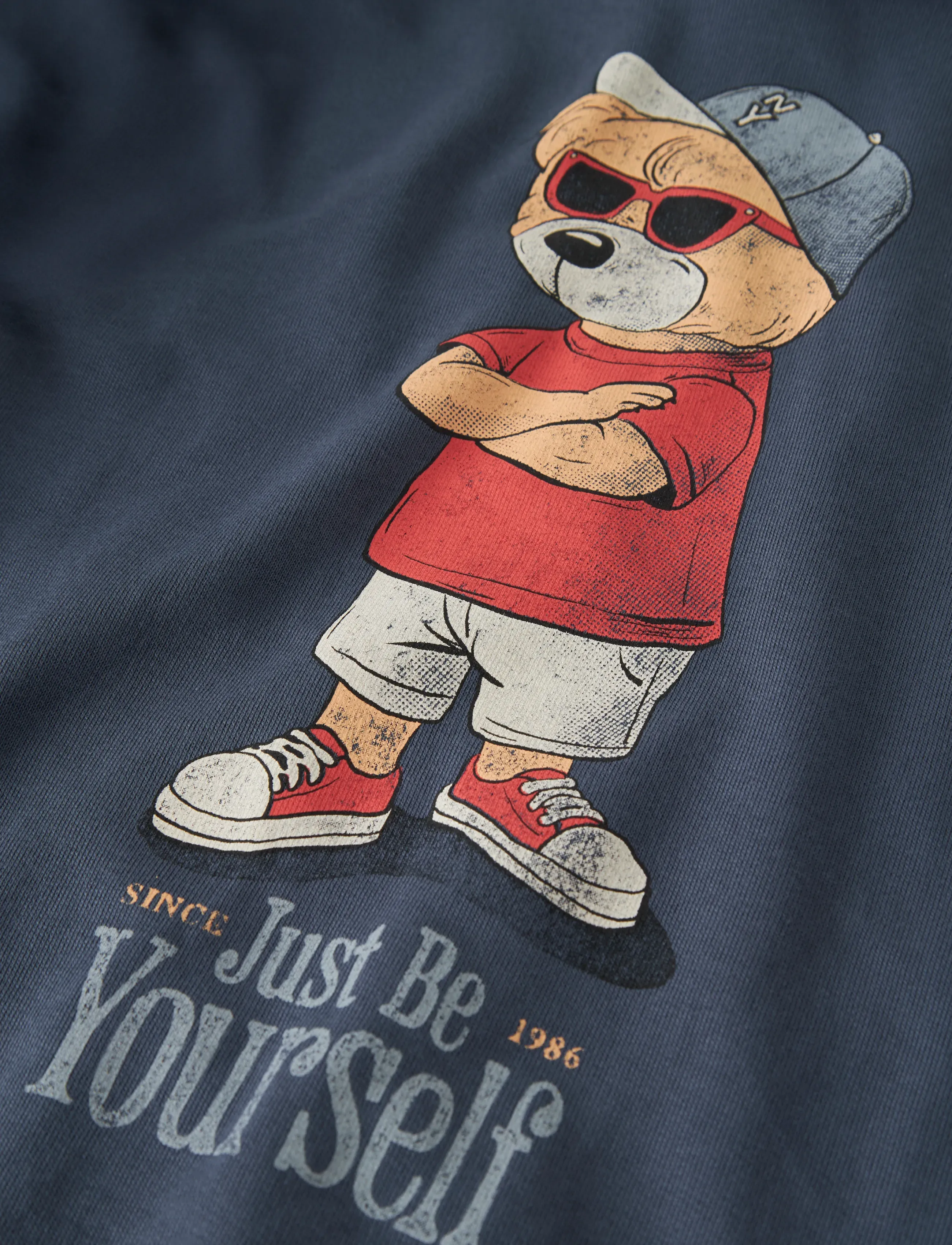 name it - NKMDOBS LS NREG SWEAT WH UNB BOX - vintage indigo - 4
