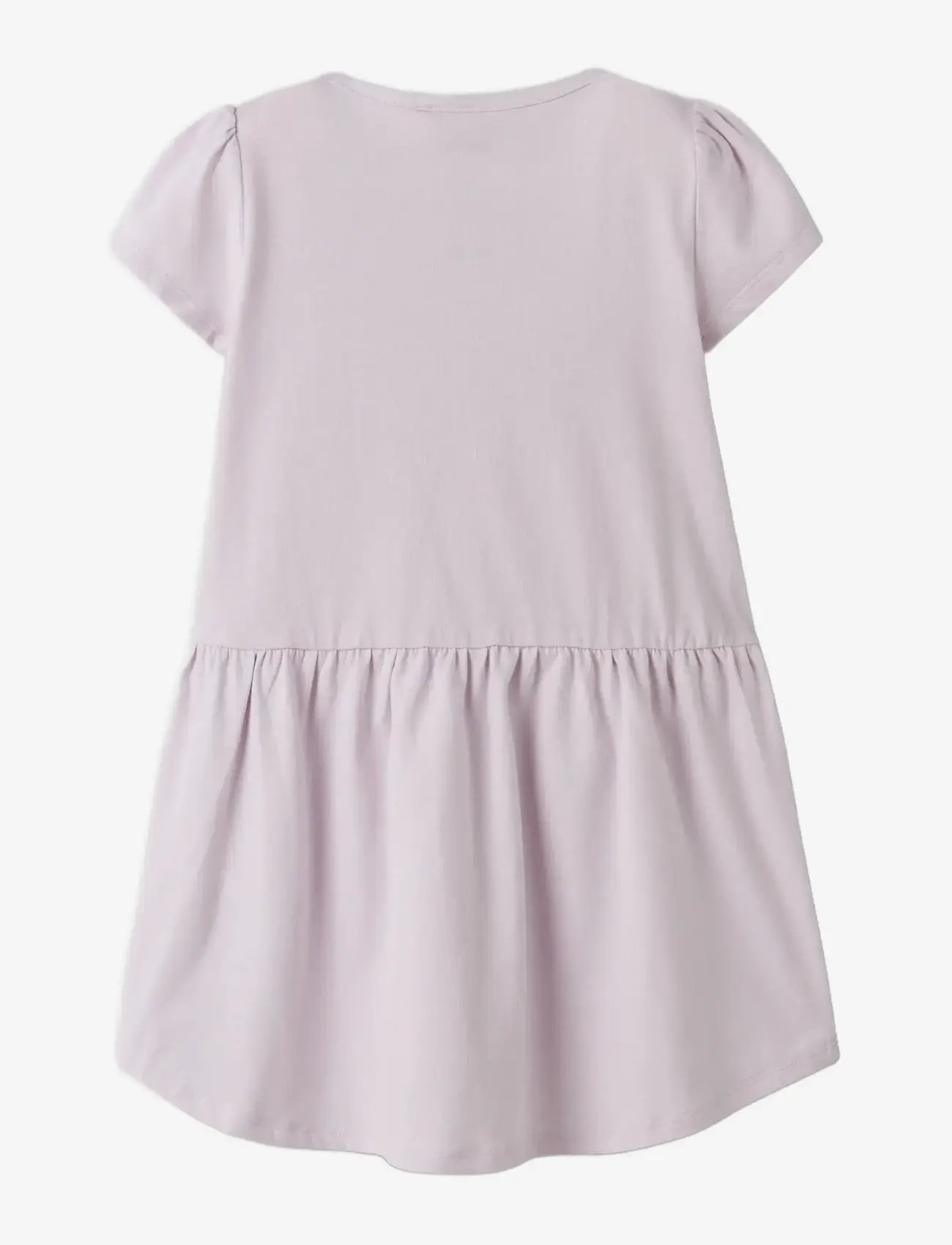 name it - NMFMOMSA FROZEN SS DRESS WDI - kortærmede hverdagskjoler - lavender fog - 1