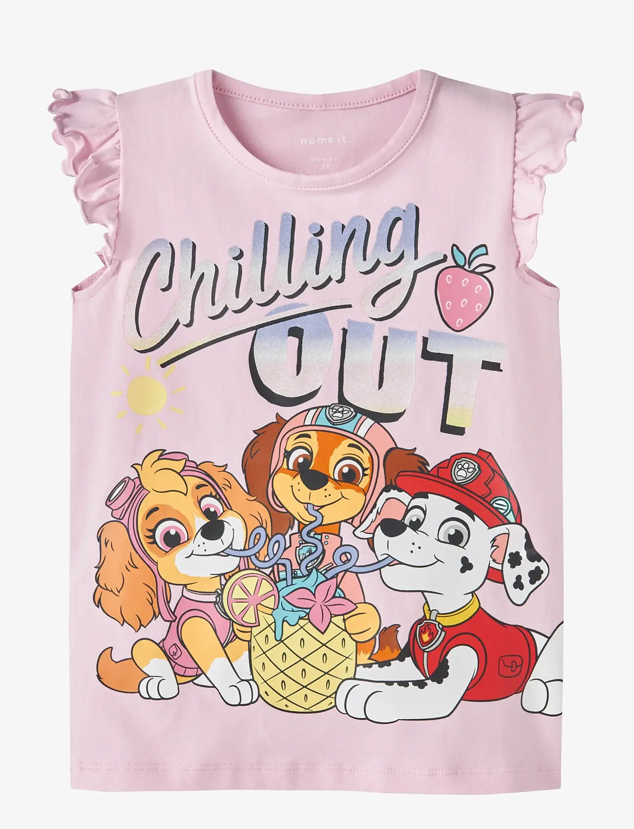 name it - NMFMARIA PAW CAPSL TOP BOX CPLG - kurzärmelige - pirouette - 0