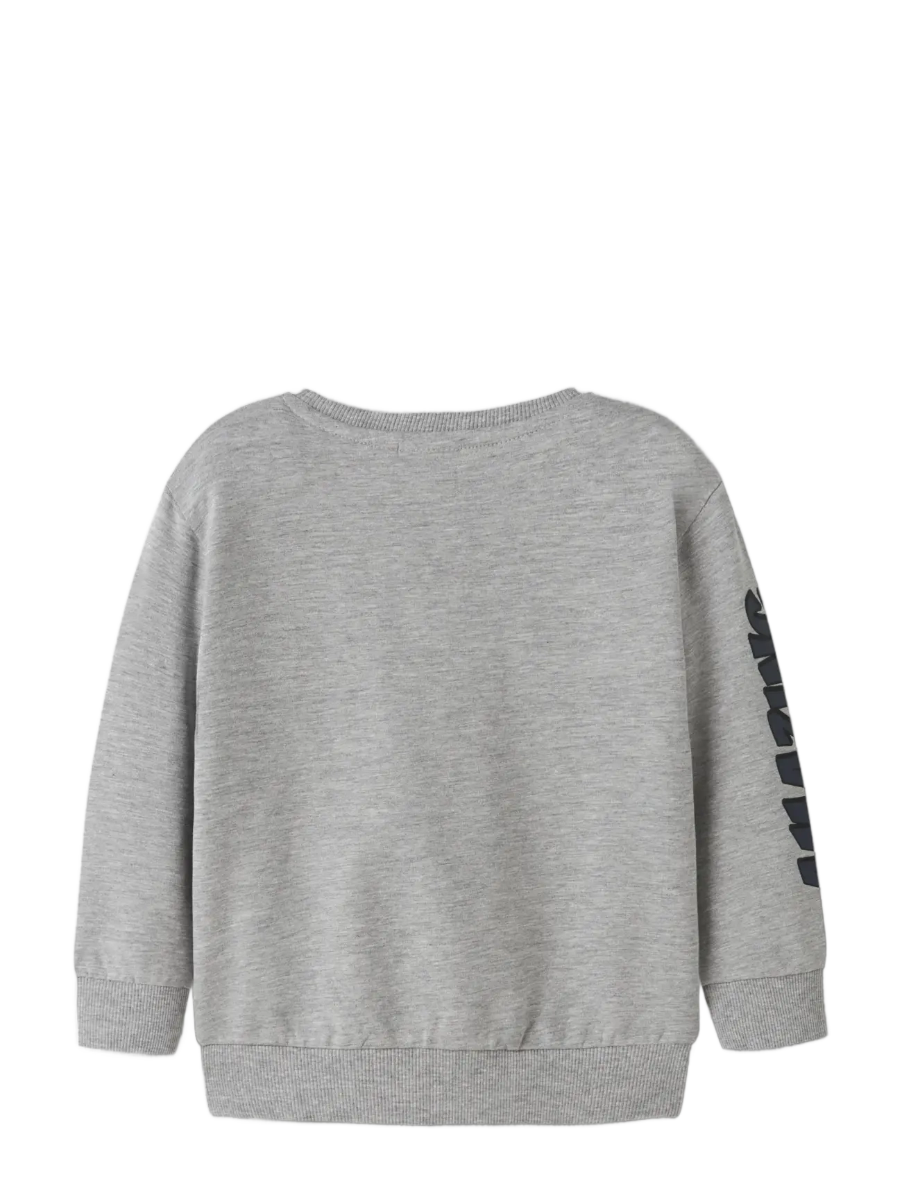 name it - NMMFLOYD SPIDER NREG SWEAT BRU MAR - bluzy - grey melange - 1