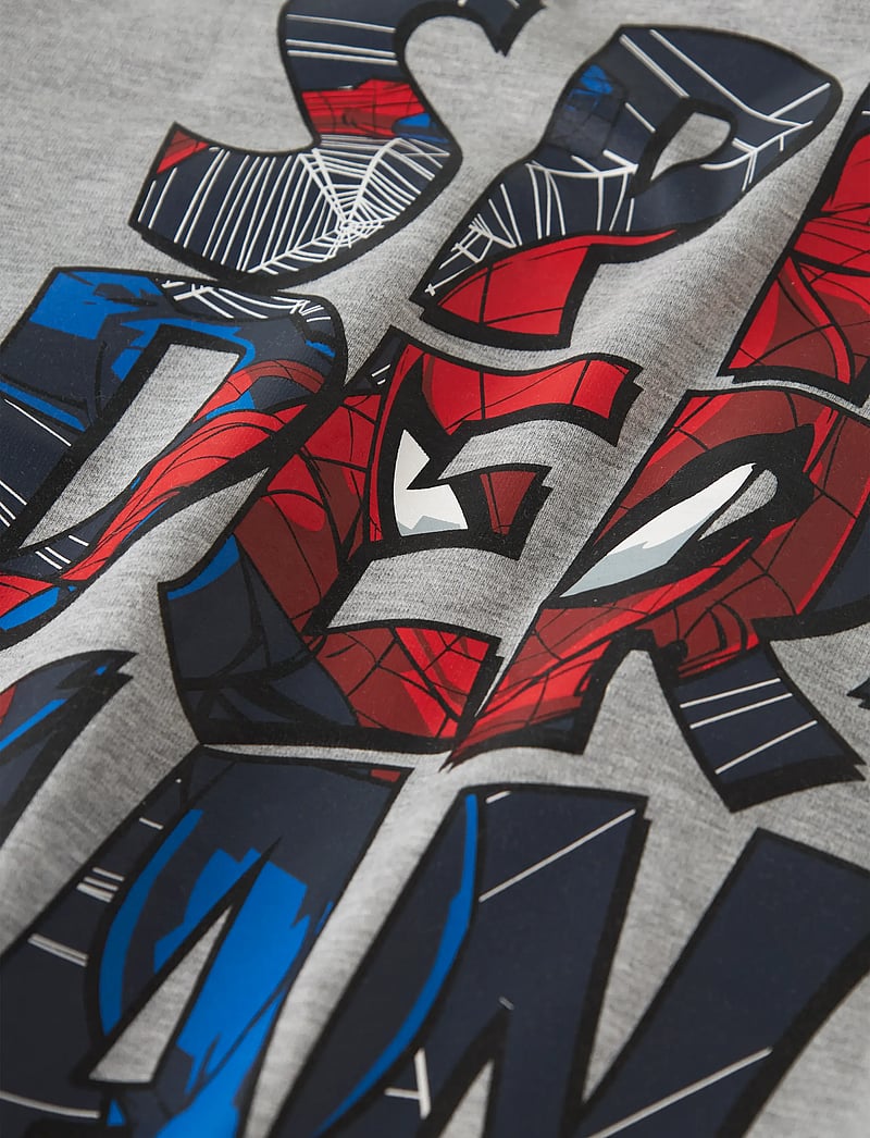 name it - NMMFLOYD SPIDER NREG SWEAT BRU MAR - sweatshirts - grey melange - 2