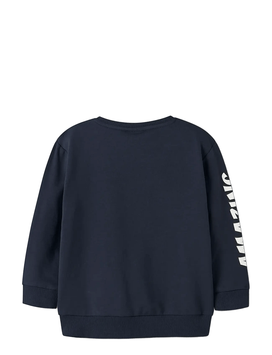 name it - NMMFLOYD SPIDER NREG SWEAT BRU MAR - sweatshirts - navy blazer - 2