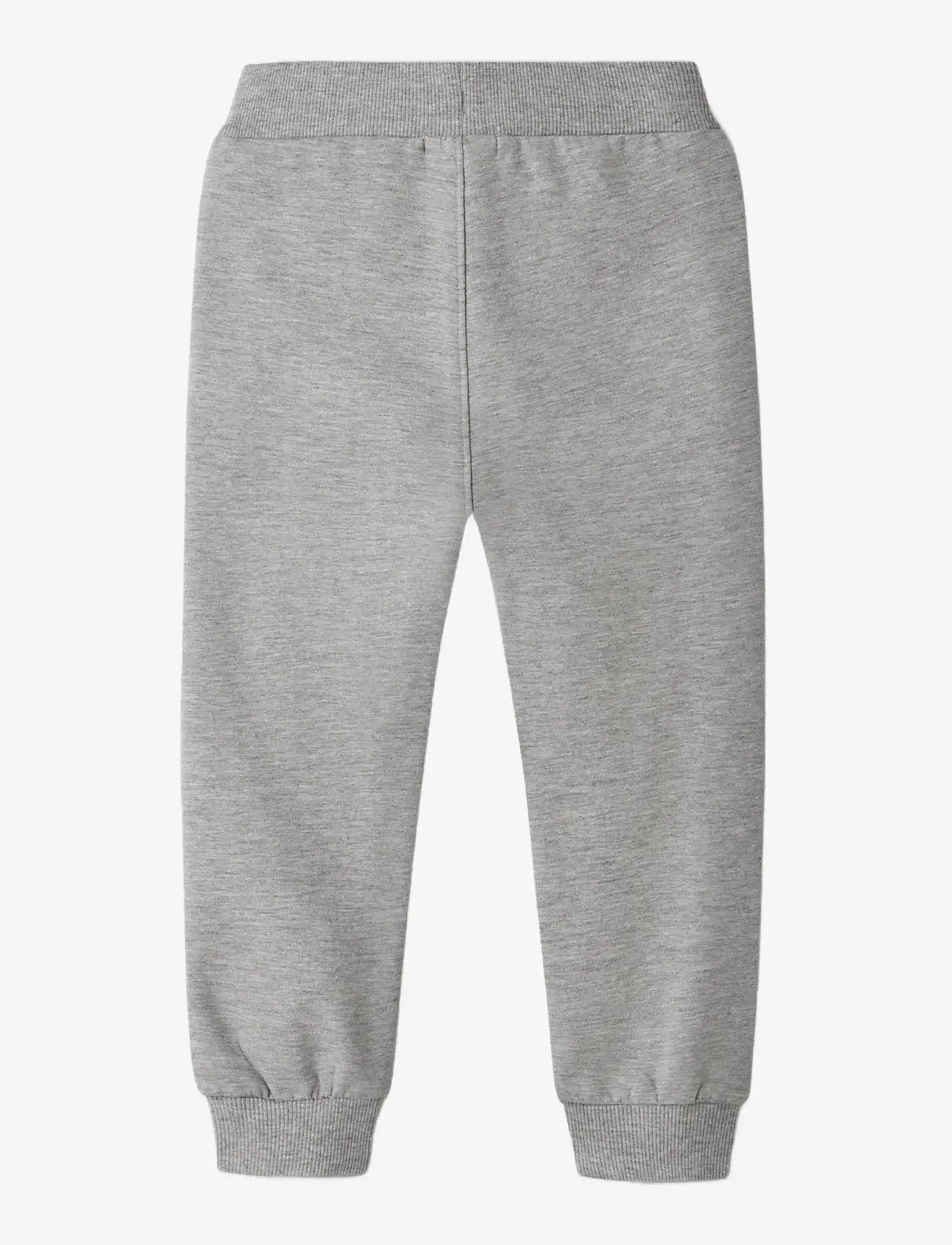 name it - NMMFLOYD SPIDER NREG SWE PANTS BRU MAR - mjukisbyxor - grey melange - 1