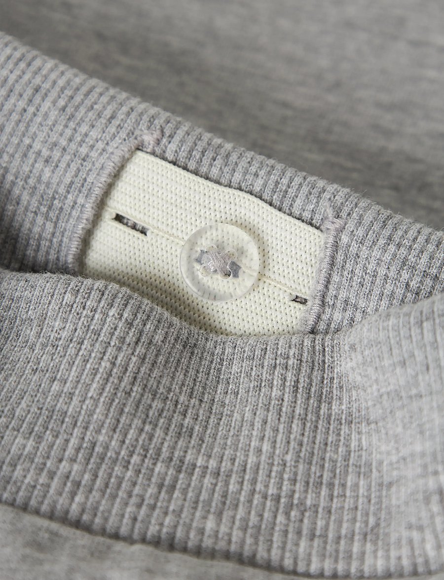 name it - NMMFLOYD SPIDER NREG SWE PANTS BRU MAR - verryttelyhousut - grey melange - 2