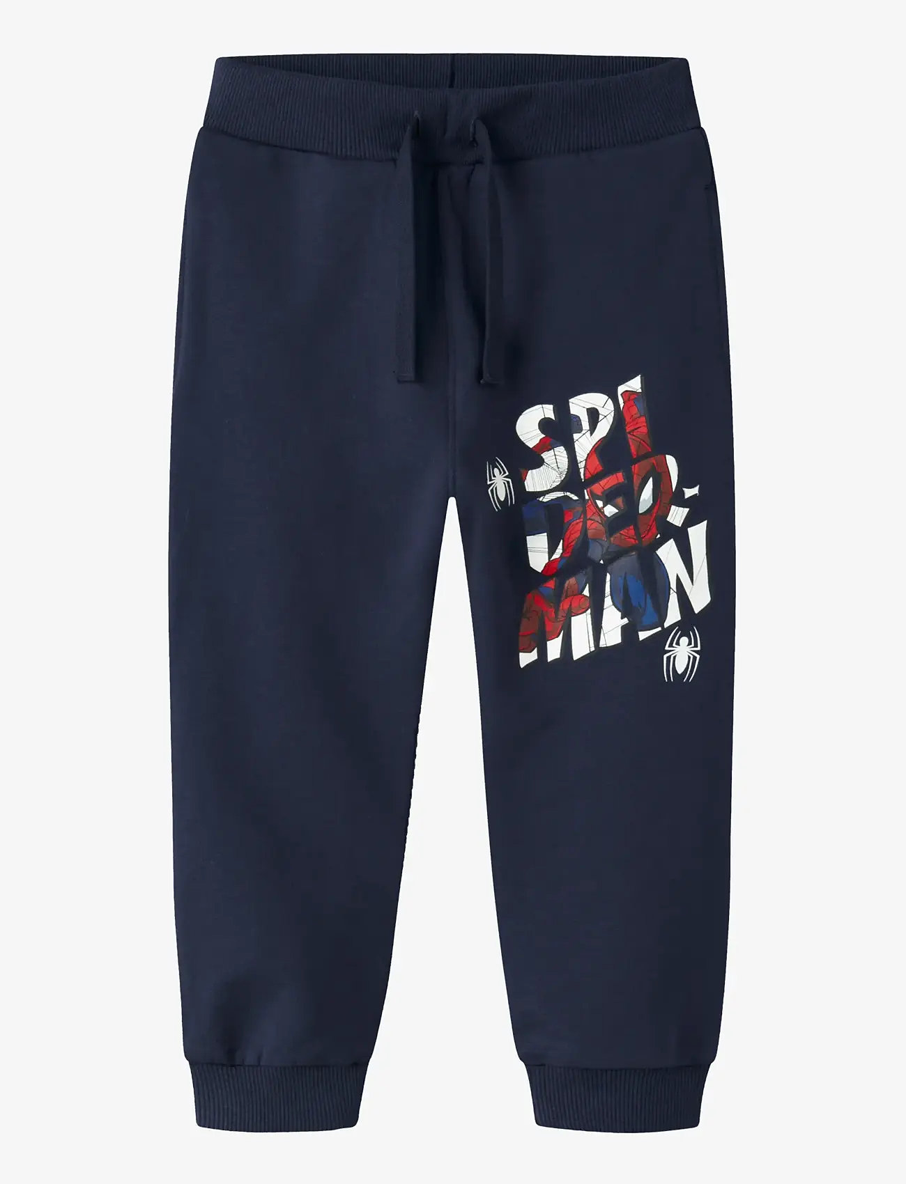 name it - NMMFLOYD SPIDER NREG SWE PANTS BRU MAR - sweatpants - navy blazer - 1