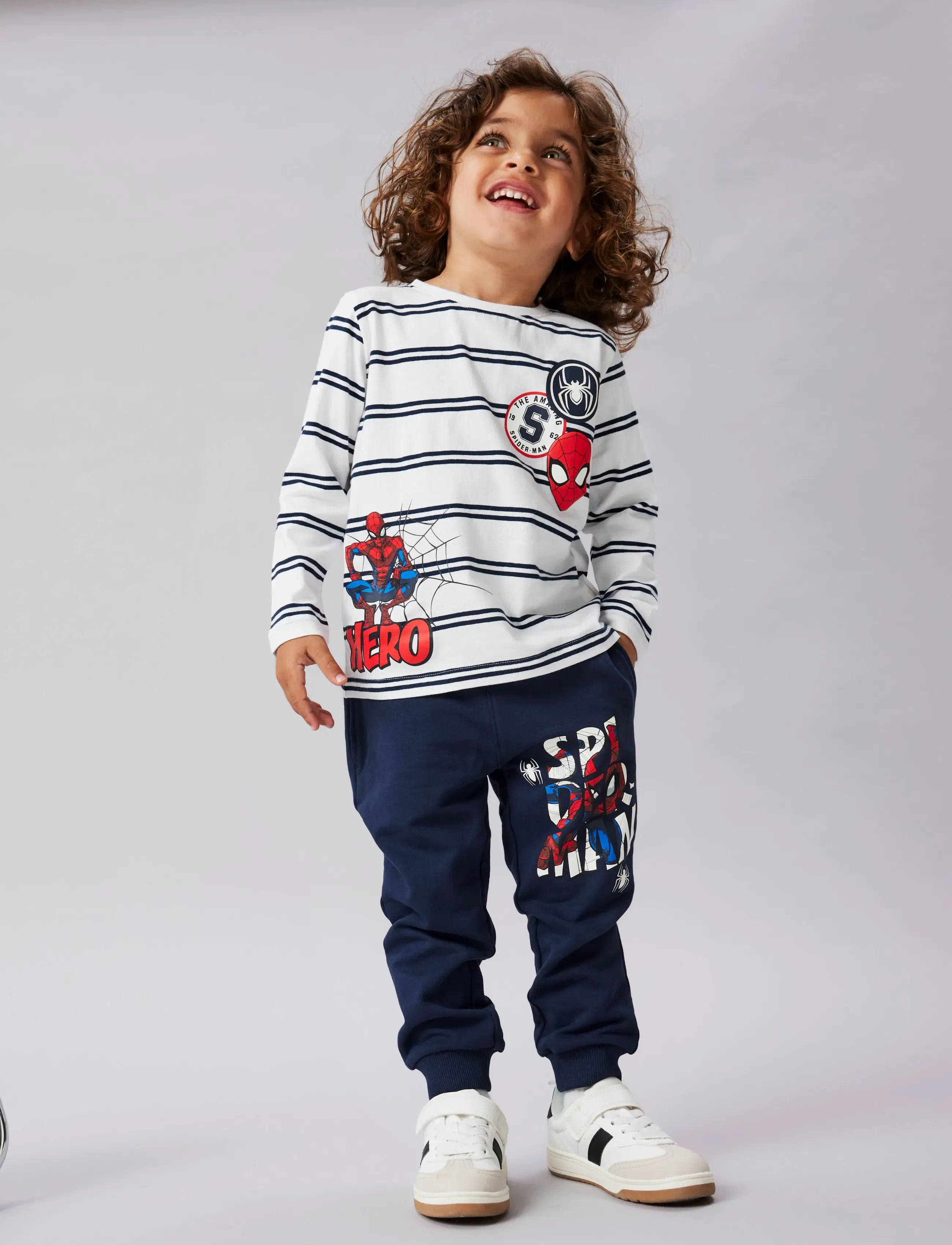 name it NMMFLOYD SPIDER NREG SWE PANTS BRU MAR - Apatinės dalies rūbai - NAVY BLAZER / navy