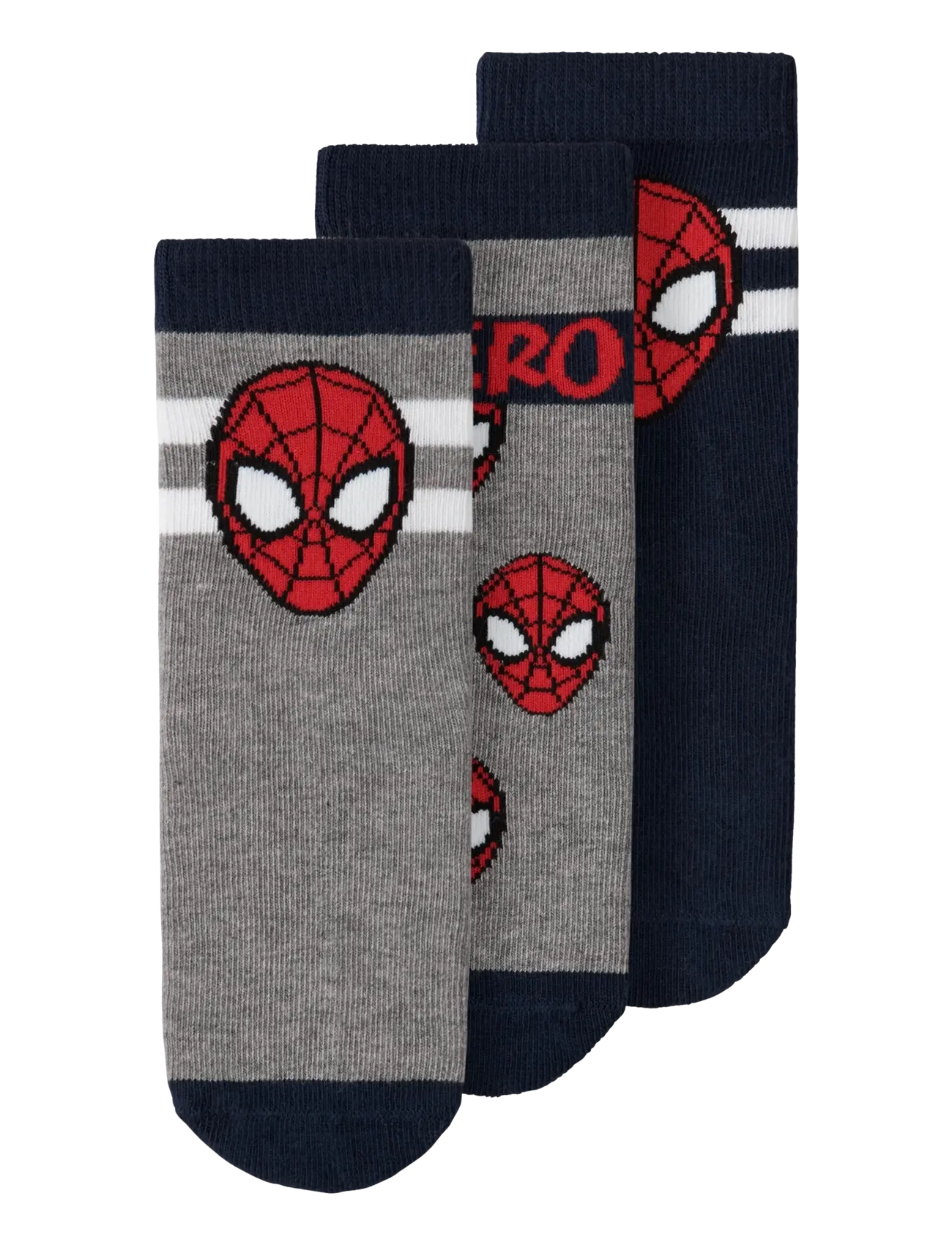 name it NMMFRANKY SPIDER 3P SOCK MAR - Strømper - NAVY BLAZER / navy