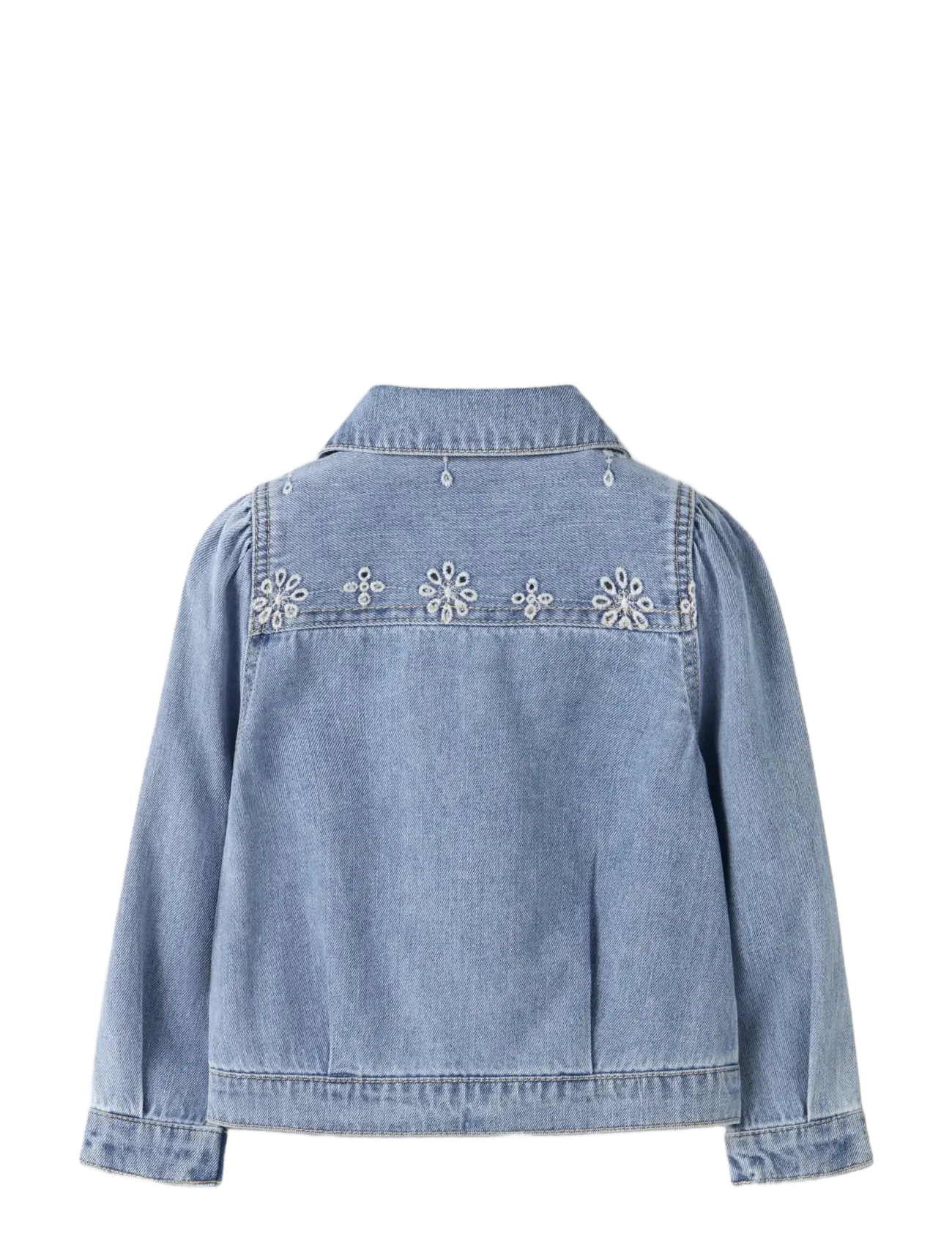 name it - NMFHARPER DNM ANGLAISE JACKET 1026-OV H - farkkutakit - light blue denim - 1