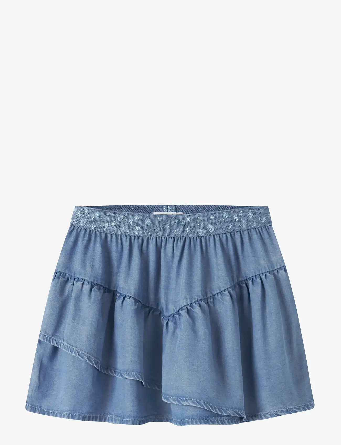 name it - NMFSKYLAR DNM SKIRT 4054-OH J - denimnederdele - medium blue denim - 0