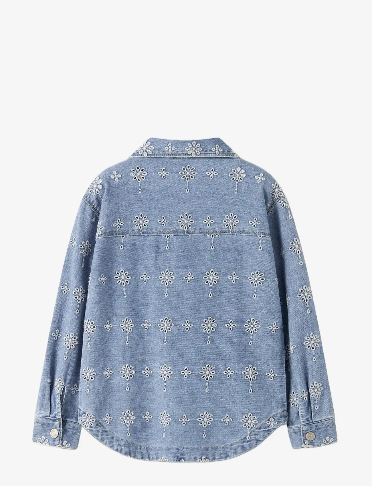 name it - NKFHARPER DNM ANGLAISE JACKET 1026-OV H - denim jackets - light blue denim - 1