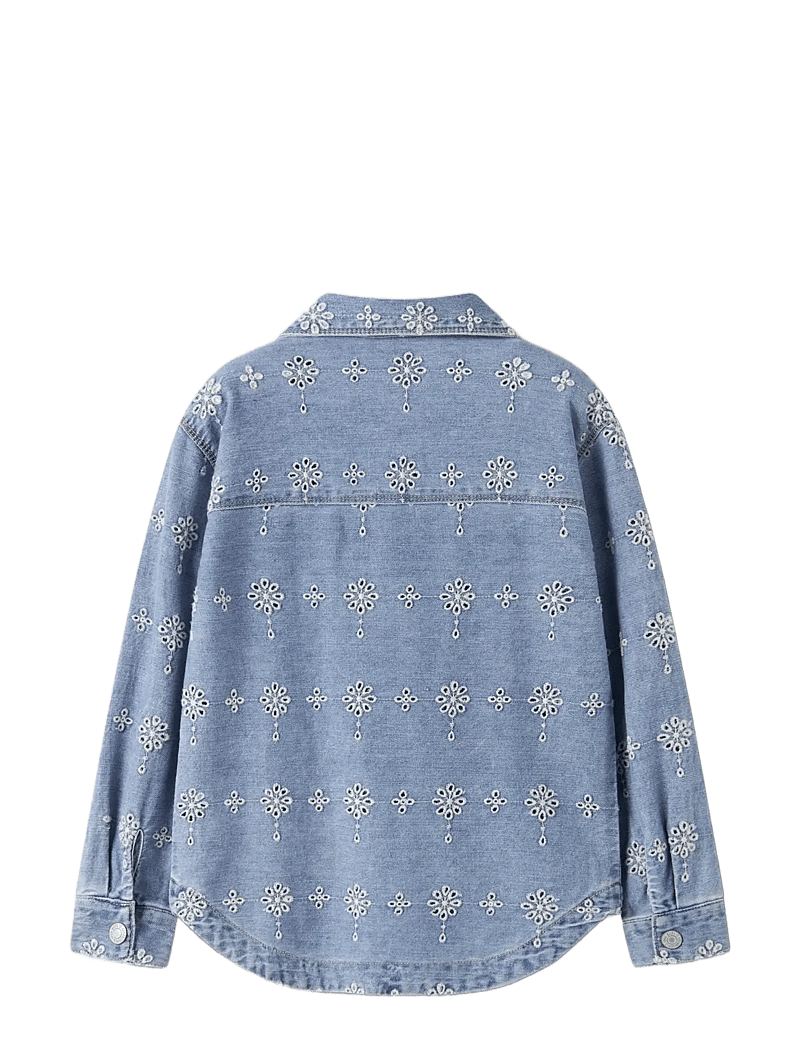 name it - NKFHARPER DNM ANGLAISE JACKET 1026-OV H - denim jackets - light blue denim - 1