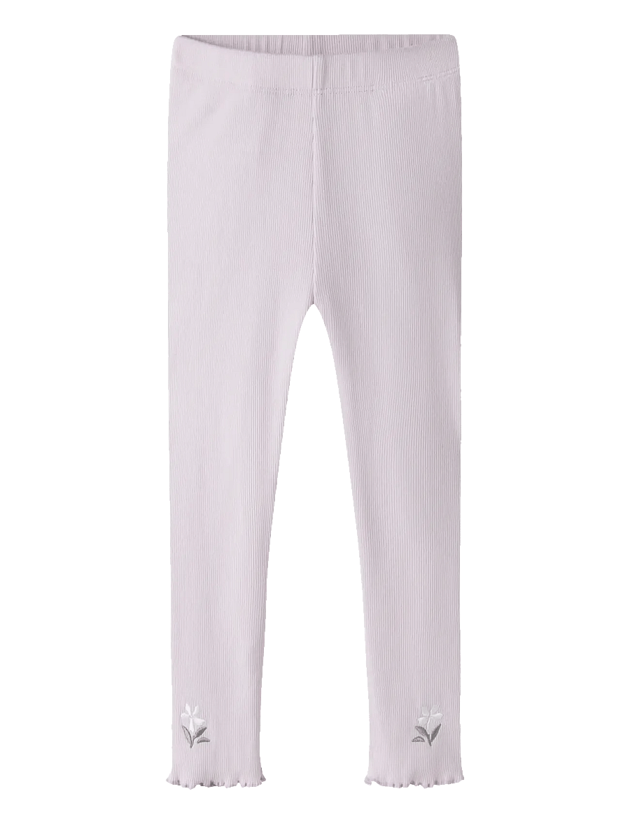 name it - NMFDARI LEGGING - leggings - lavender fog - 0
