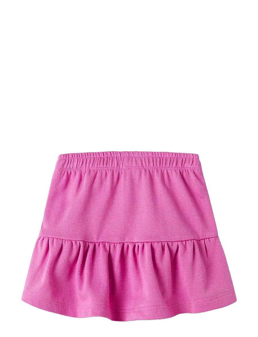 name it - NMFDITTER SWEAT SKIRT UNB - miniseelikud - strawberry moon - 2