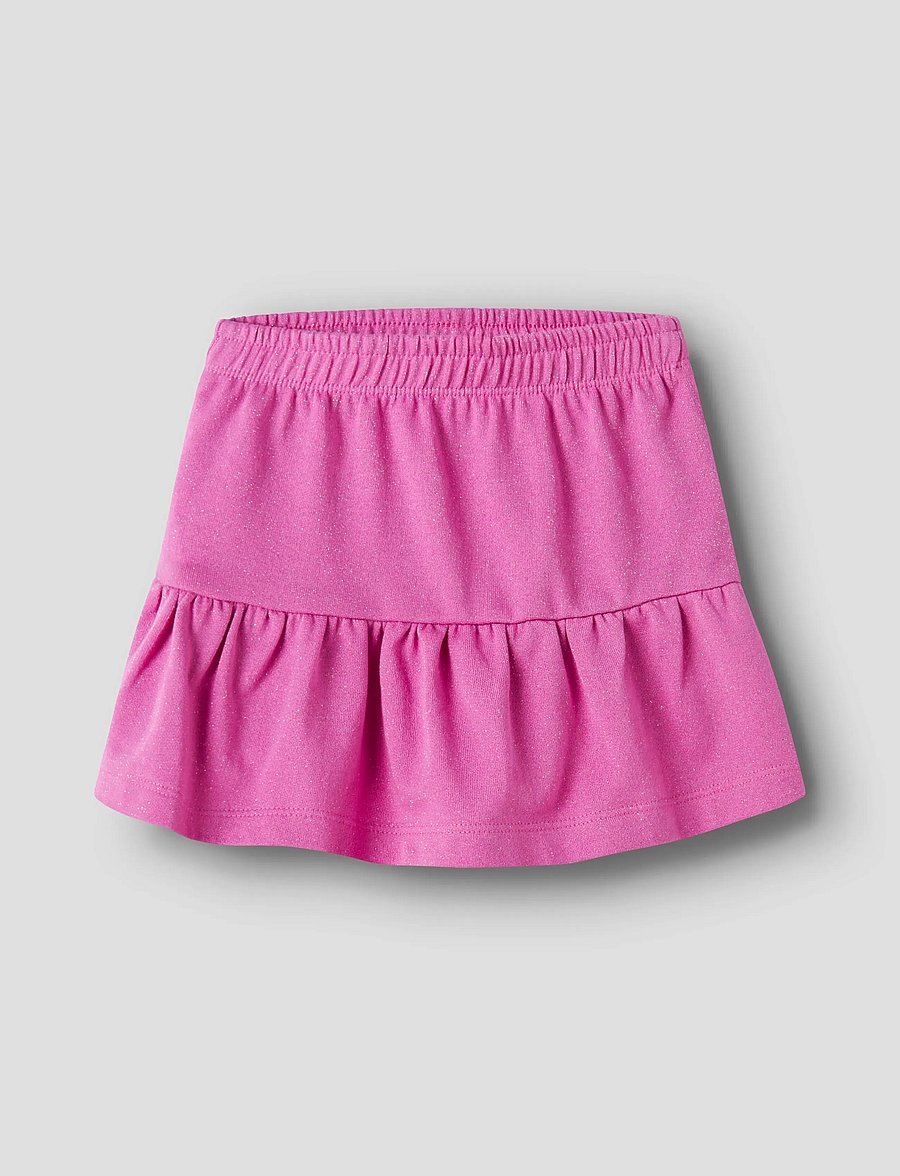 name it - NMFDITTER SWEAT SKIRT UNB - miniseelikud - strawberry moon - 0