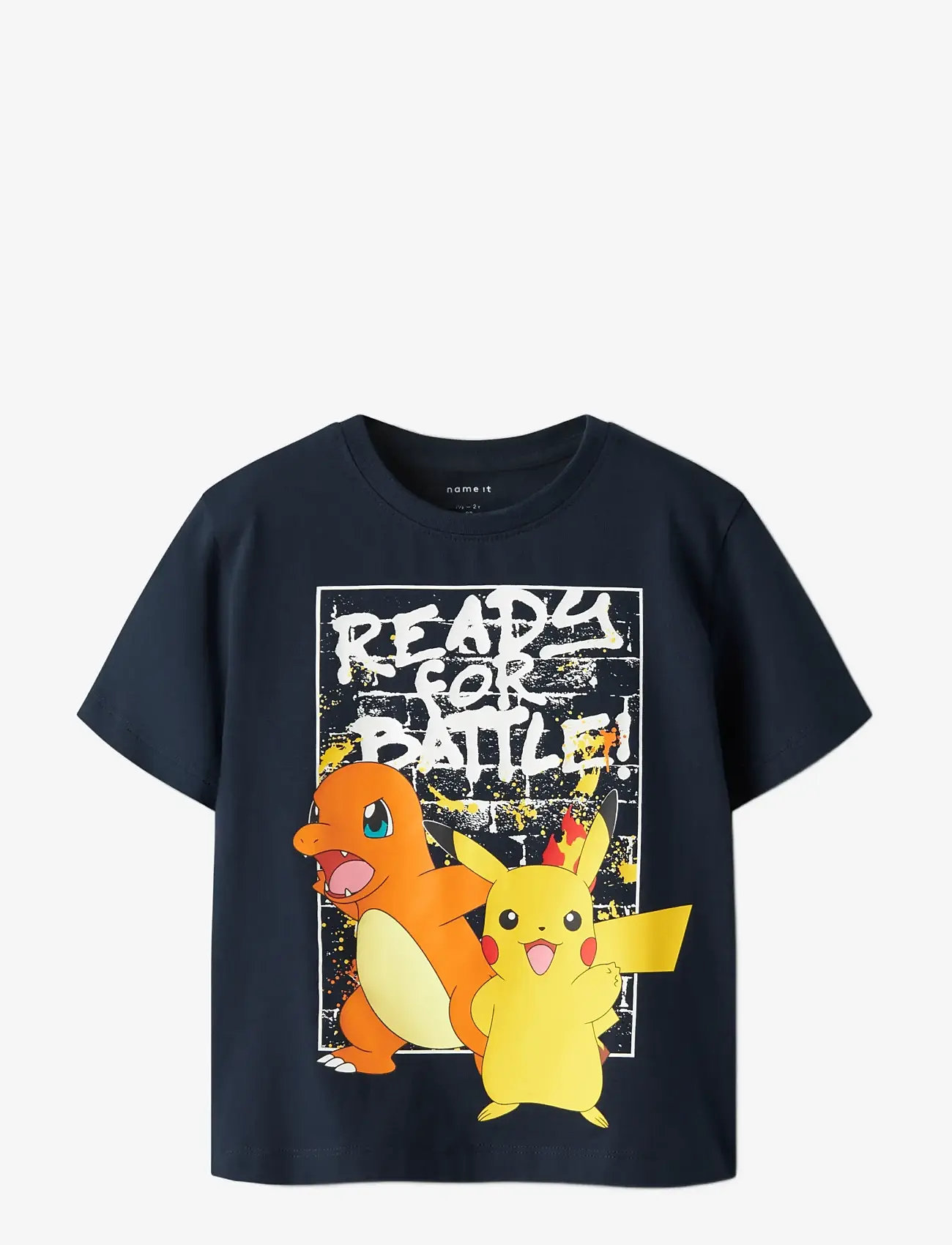 name it - NMMMIHAT POKEMON SS NREG TOP BOX SKY - short-sleeved t-shirts - navy blazer - 2
