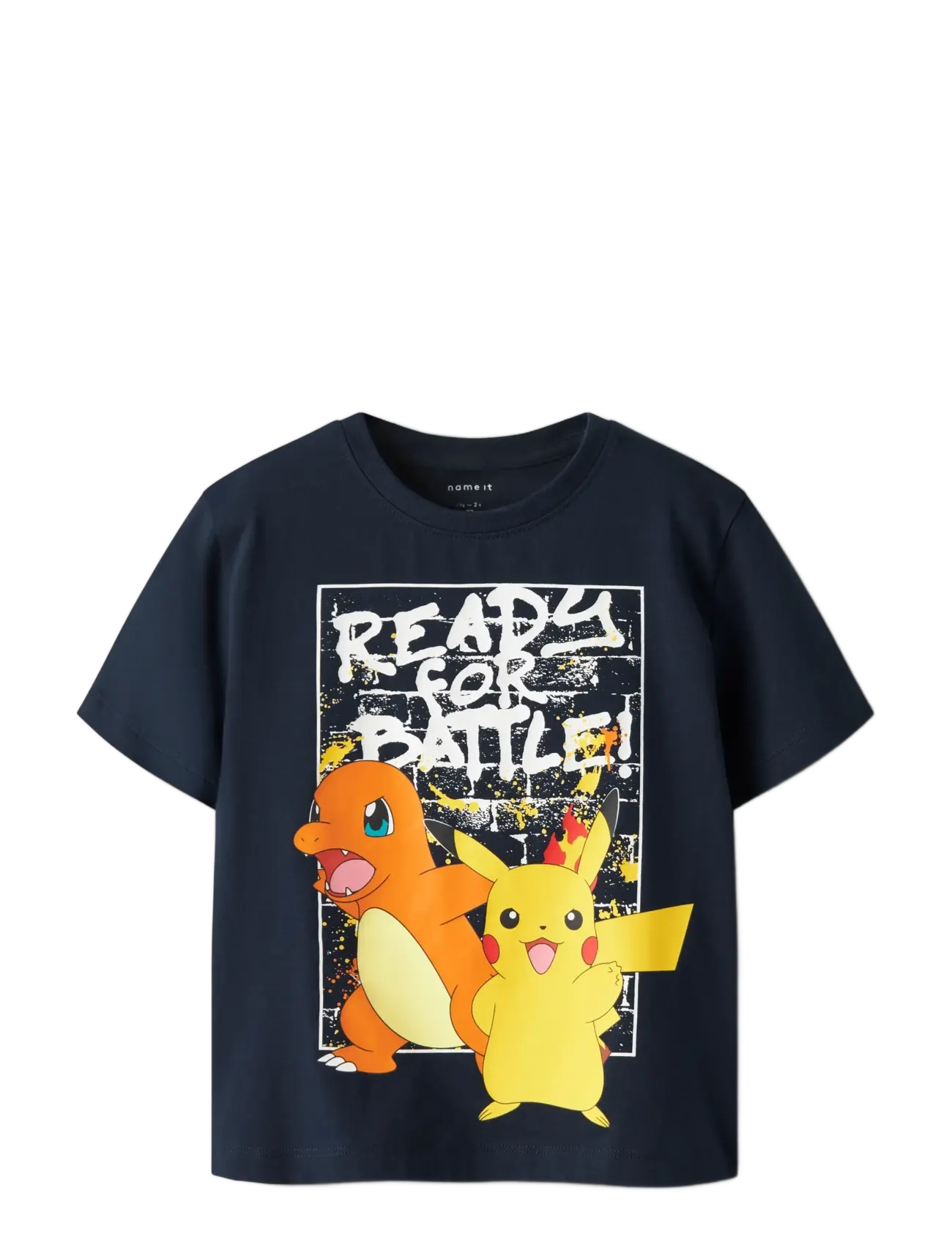 name it - NMMMIHAT POKEMON SS NREG TOP BOX SKY - short-sleeved t-shirts - navy blazer - 2