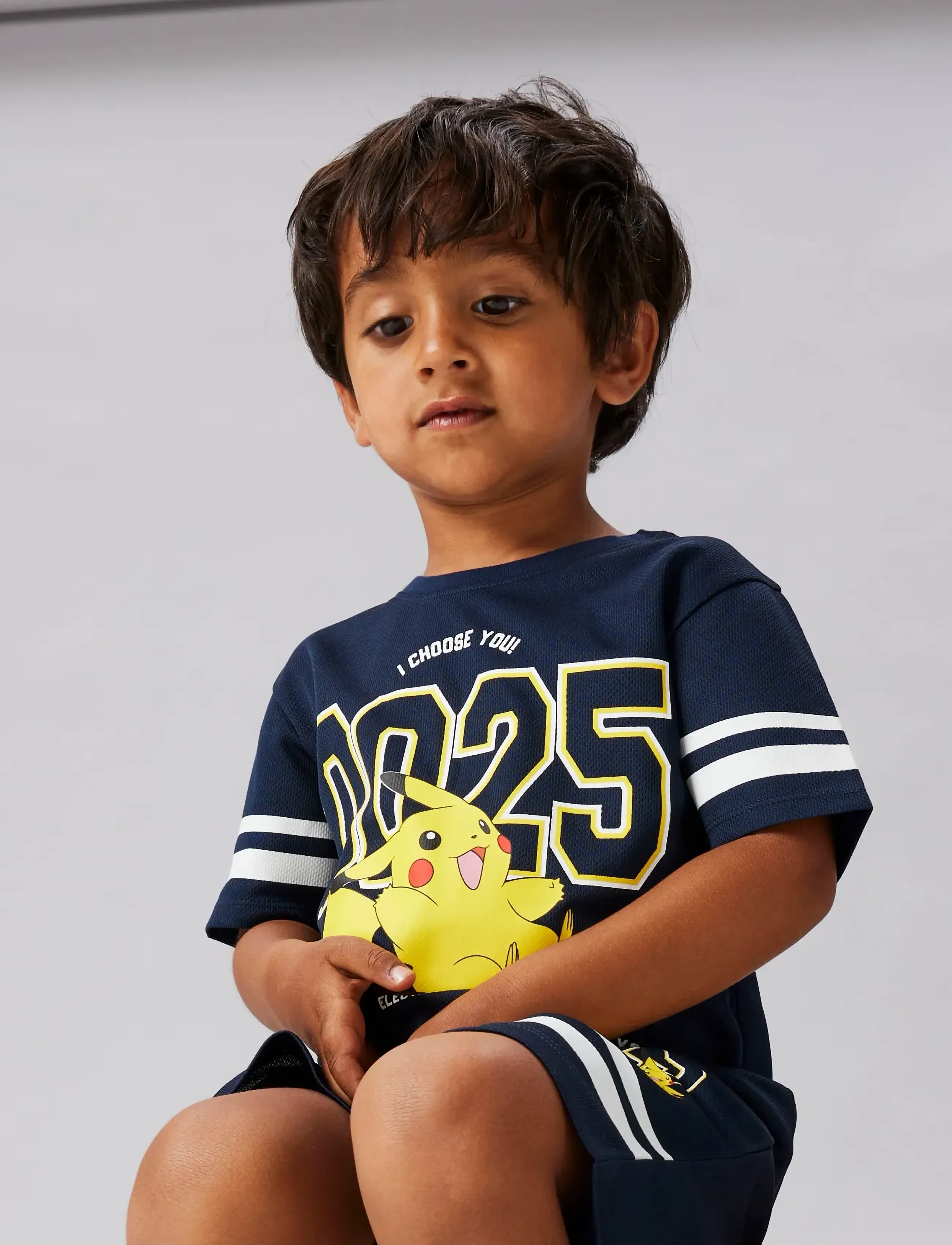 name it - NMMMIC POKEMON SS NREG POLY TOP SKY - kortärmade t-shirts - navy blazer - 3