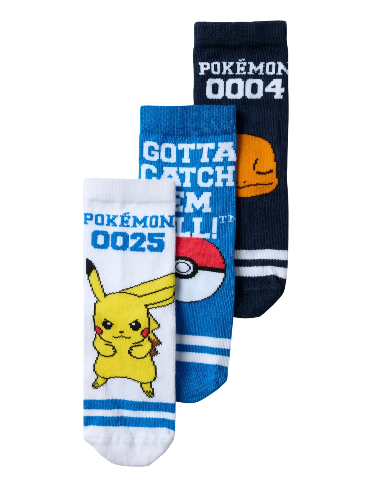 NAME IT Nmmmaske Pokemon 3P Socke Sky Patterned - 25-27 - Kinder