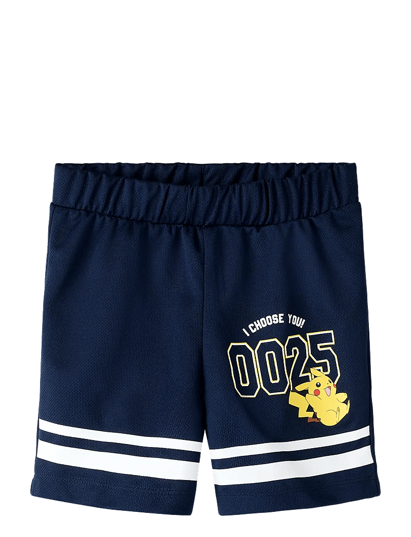 name it - NMMMIC POKEMON LONG POLY SHORTS SKY - sport-shorts - navy blazer - 0
